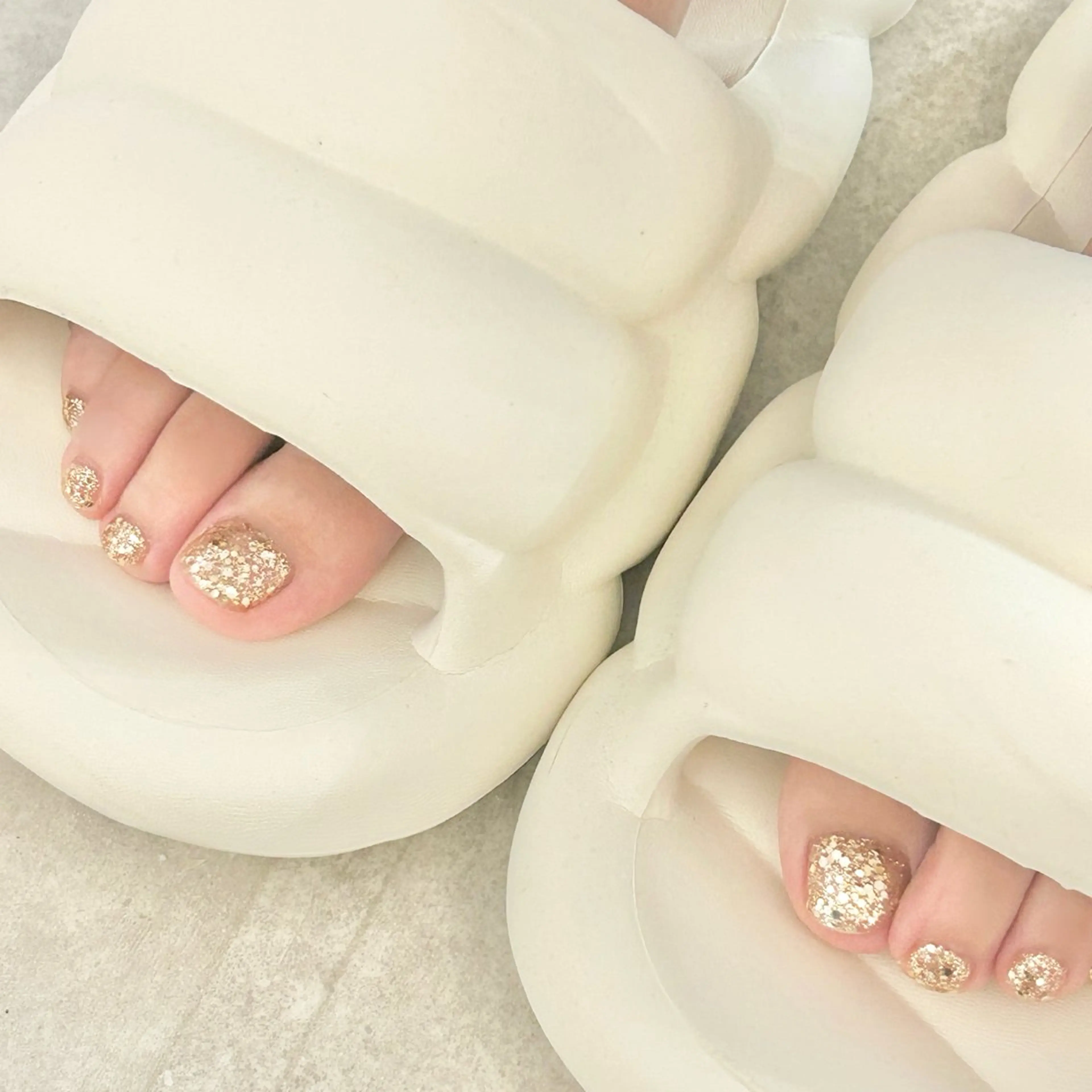 《フット》ワンカラーの写真