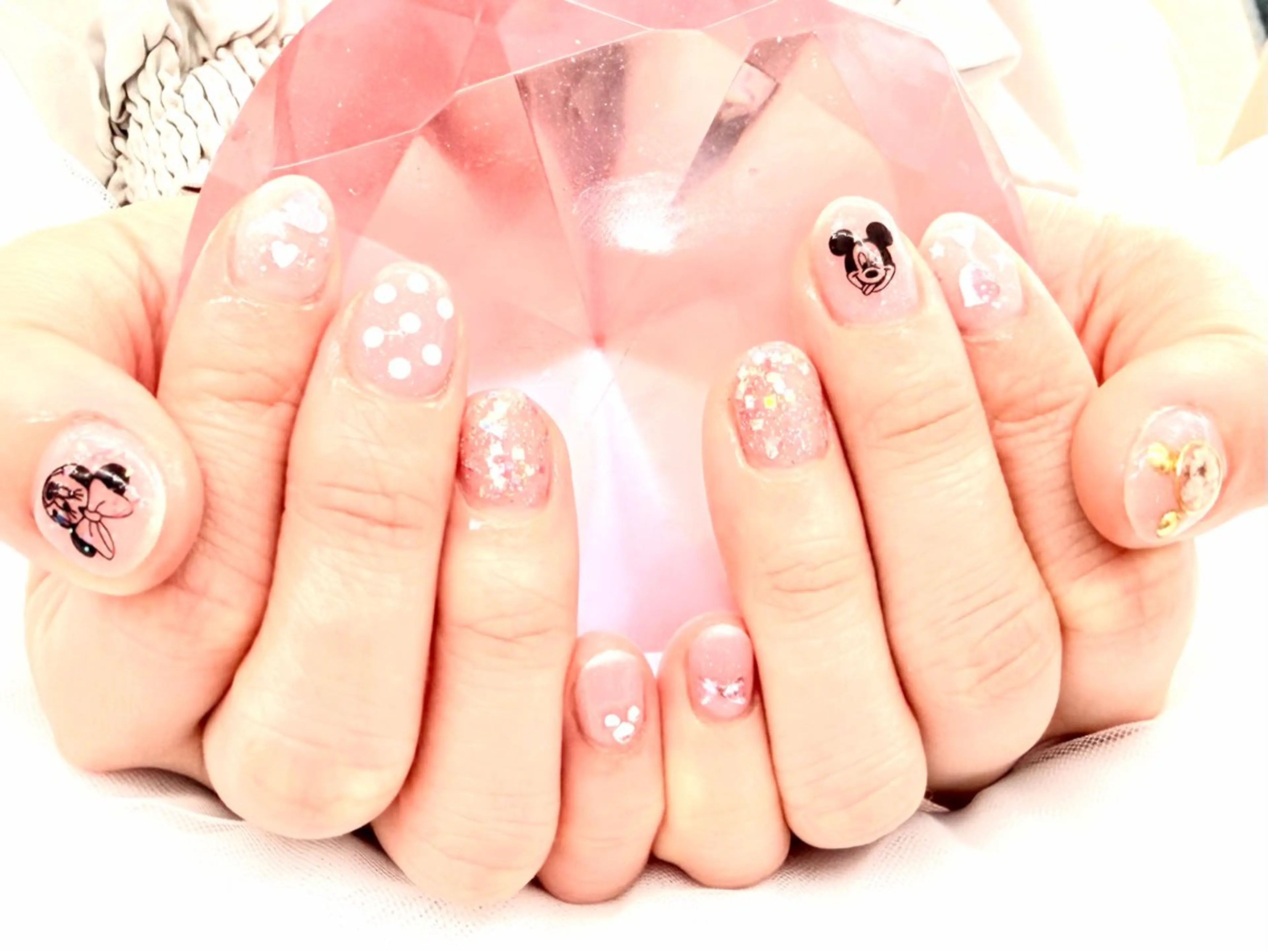 【週末限定／見習い練習モデル】ストーン・シール・パーツ60分つけ放題¥ 5000の写真