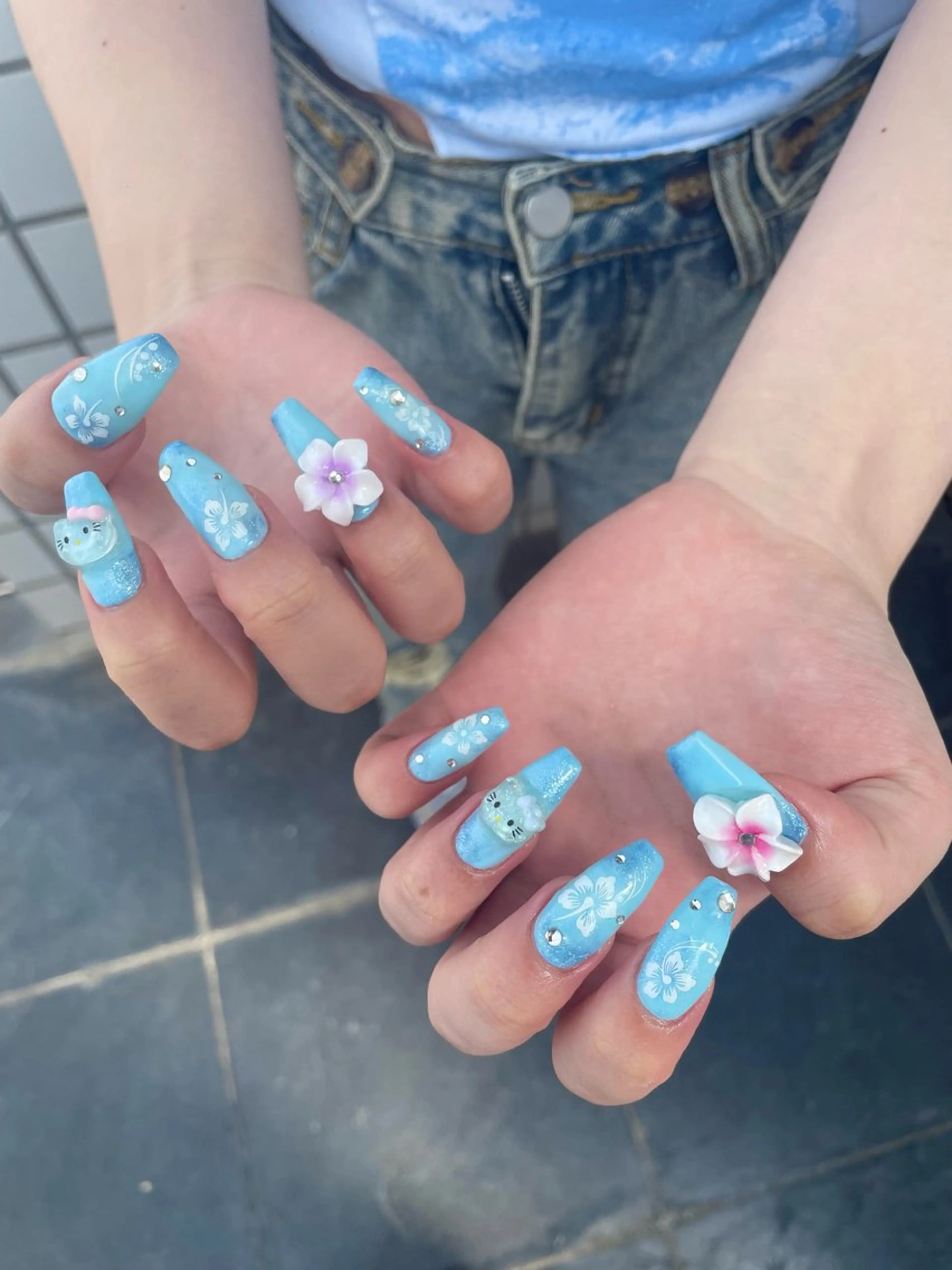 ネイル ハンドネイル Nail ヌシん家 AKANEのネイルデザイン