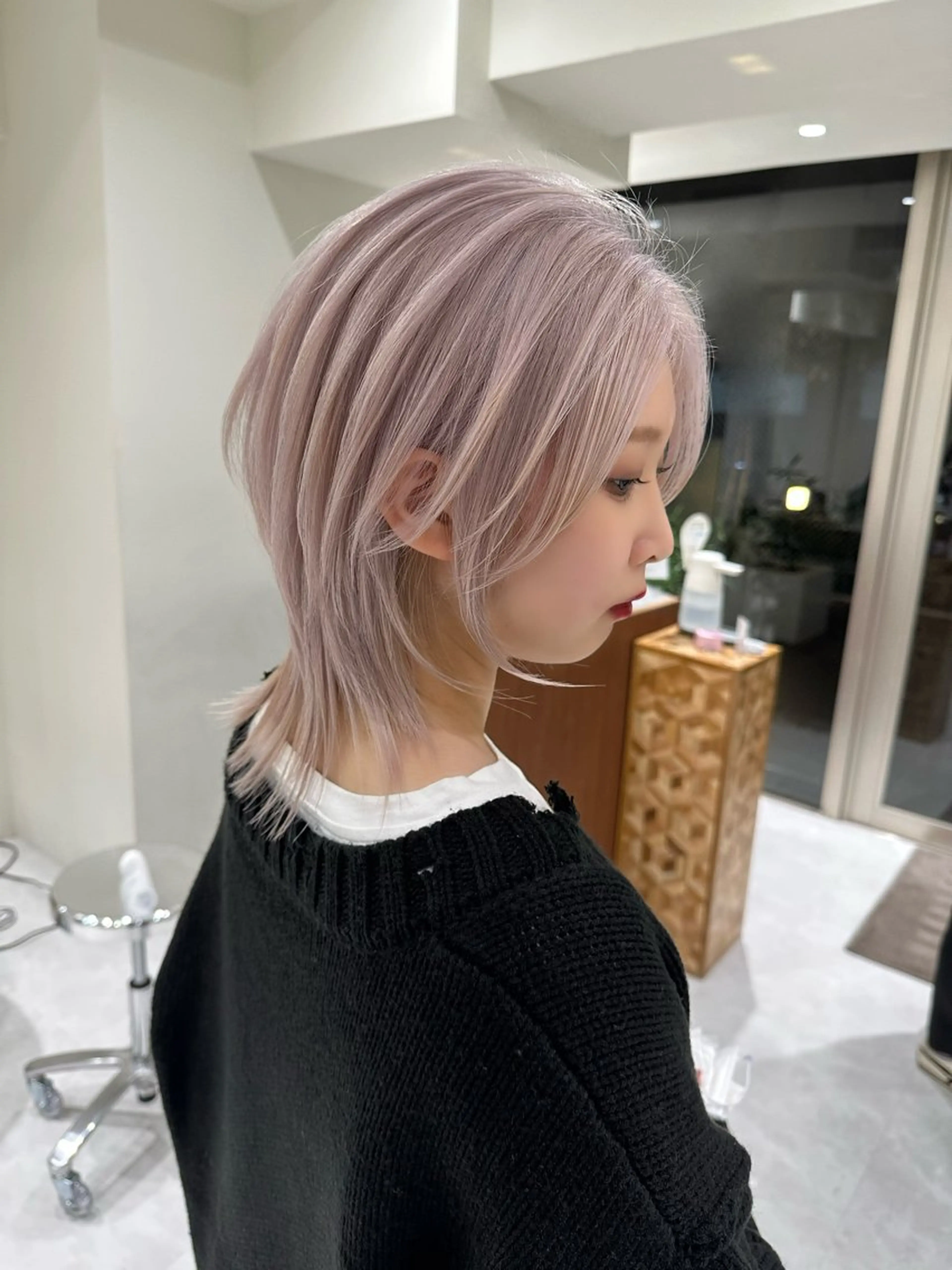 ミディアム カラー ご予約 宜しくお願いします！のヘアスタイル