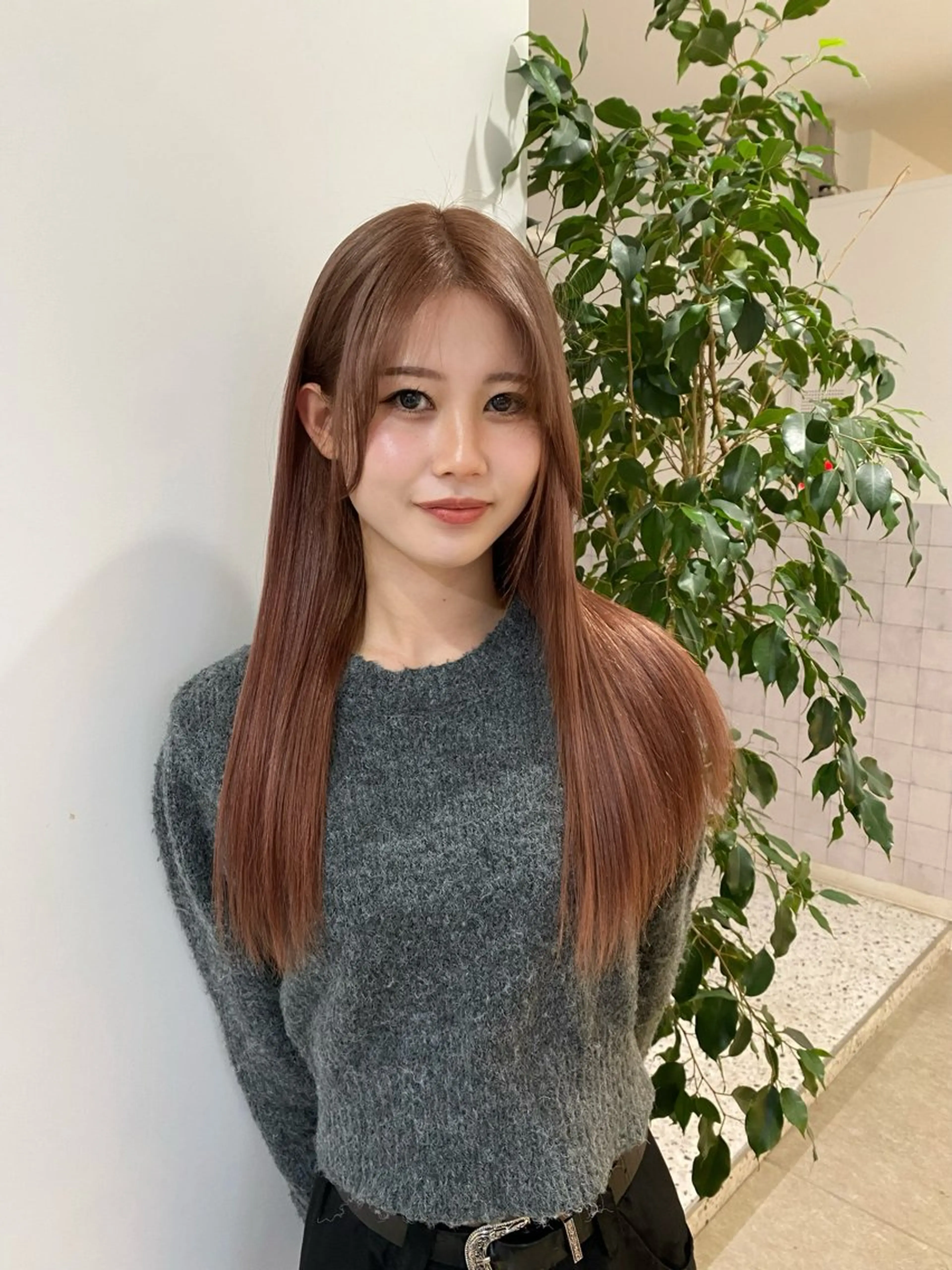 カラー カット ヘアカラー トリートメント AO所属・RISAKO 艶髪モテヘア🎀府中のヘアスタイル