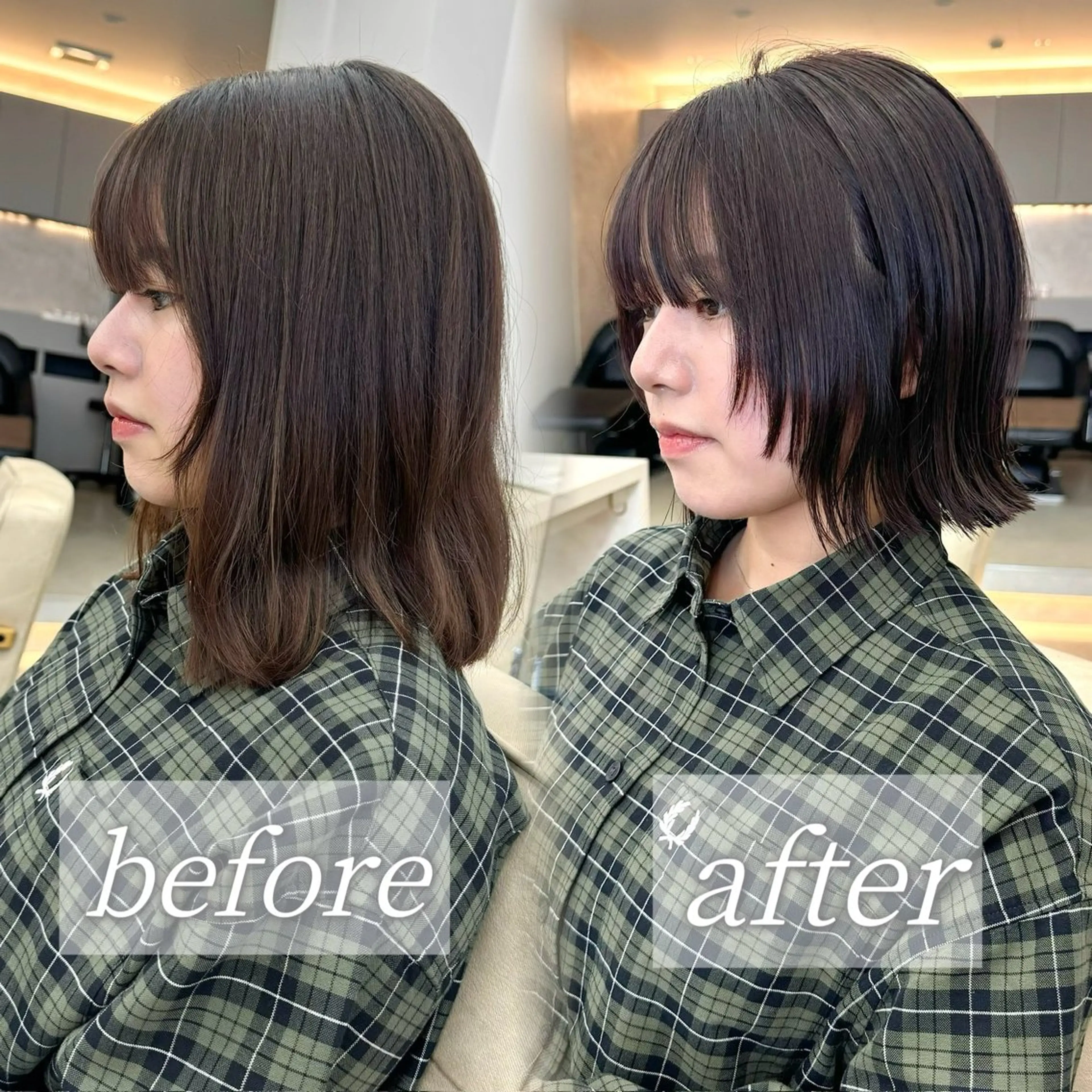 ショート カラー ボブ美容師💛 AYUMIのヘアスタイル