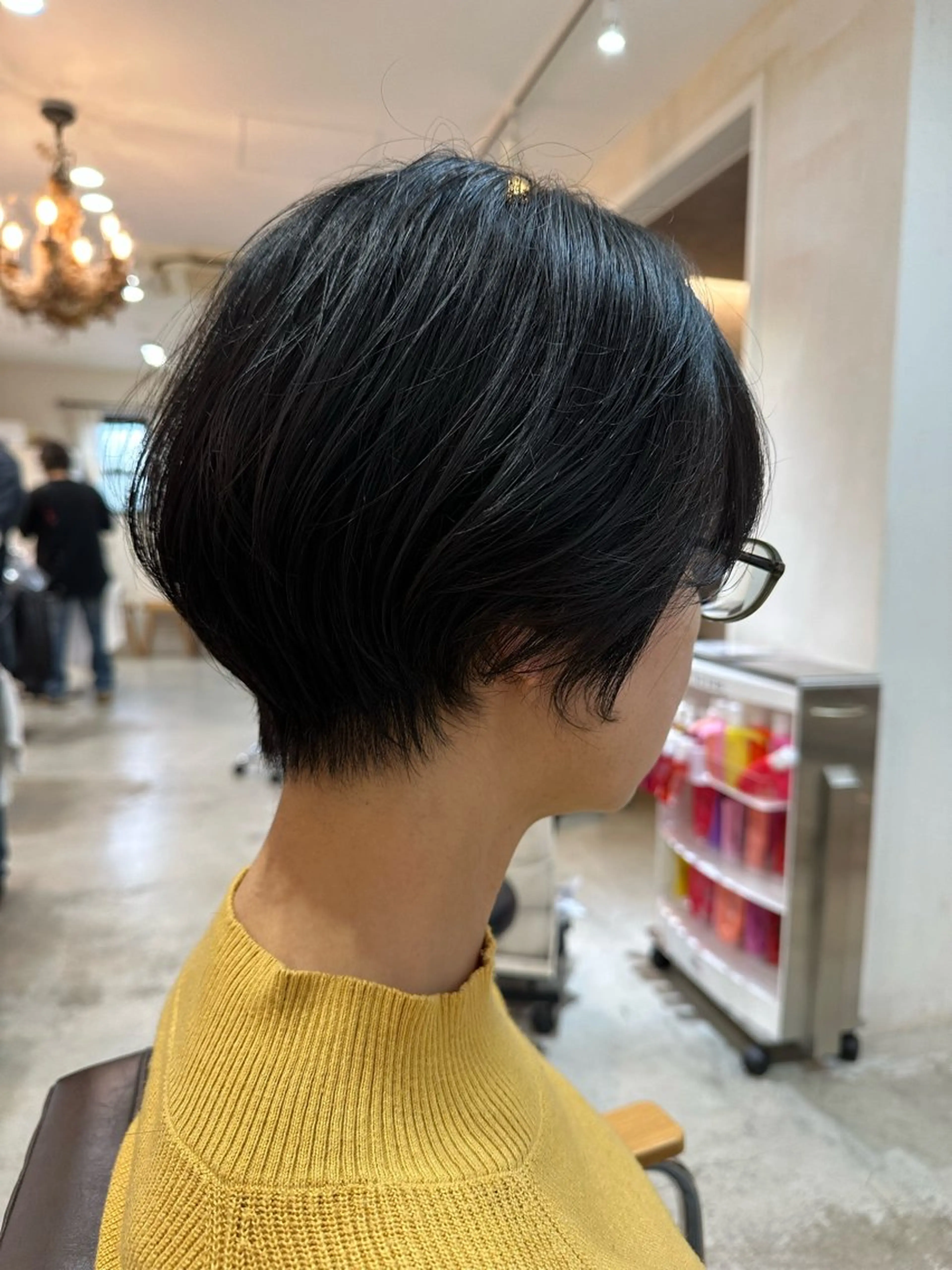 ショート ショートヘア 髪質改善🤍艶カラー 🤍きわこのヘアスタイル