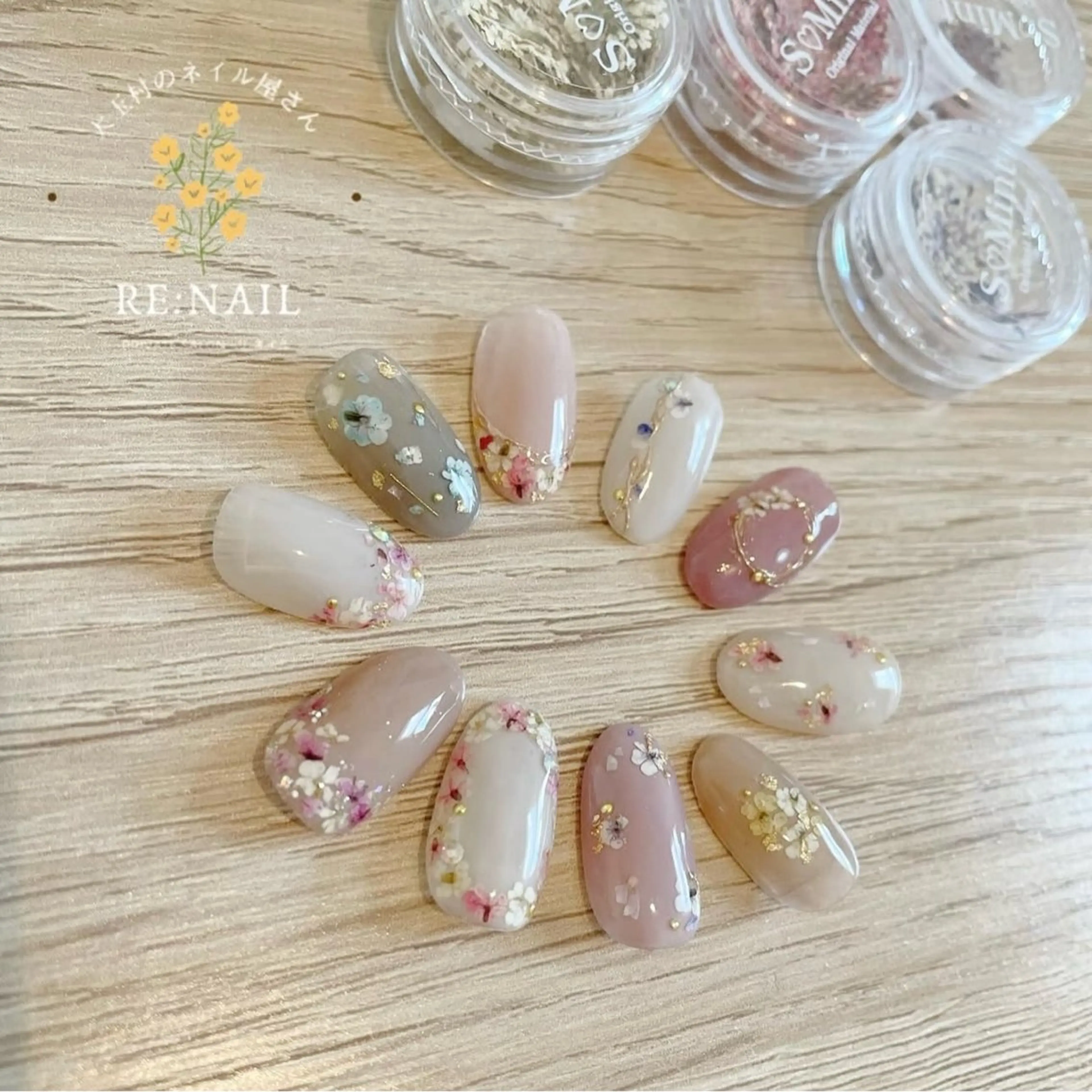 ネイル アートネイル かんの りなのネイルデザイン