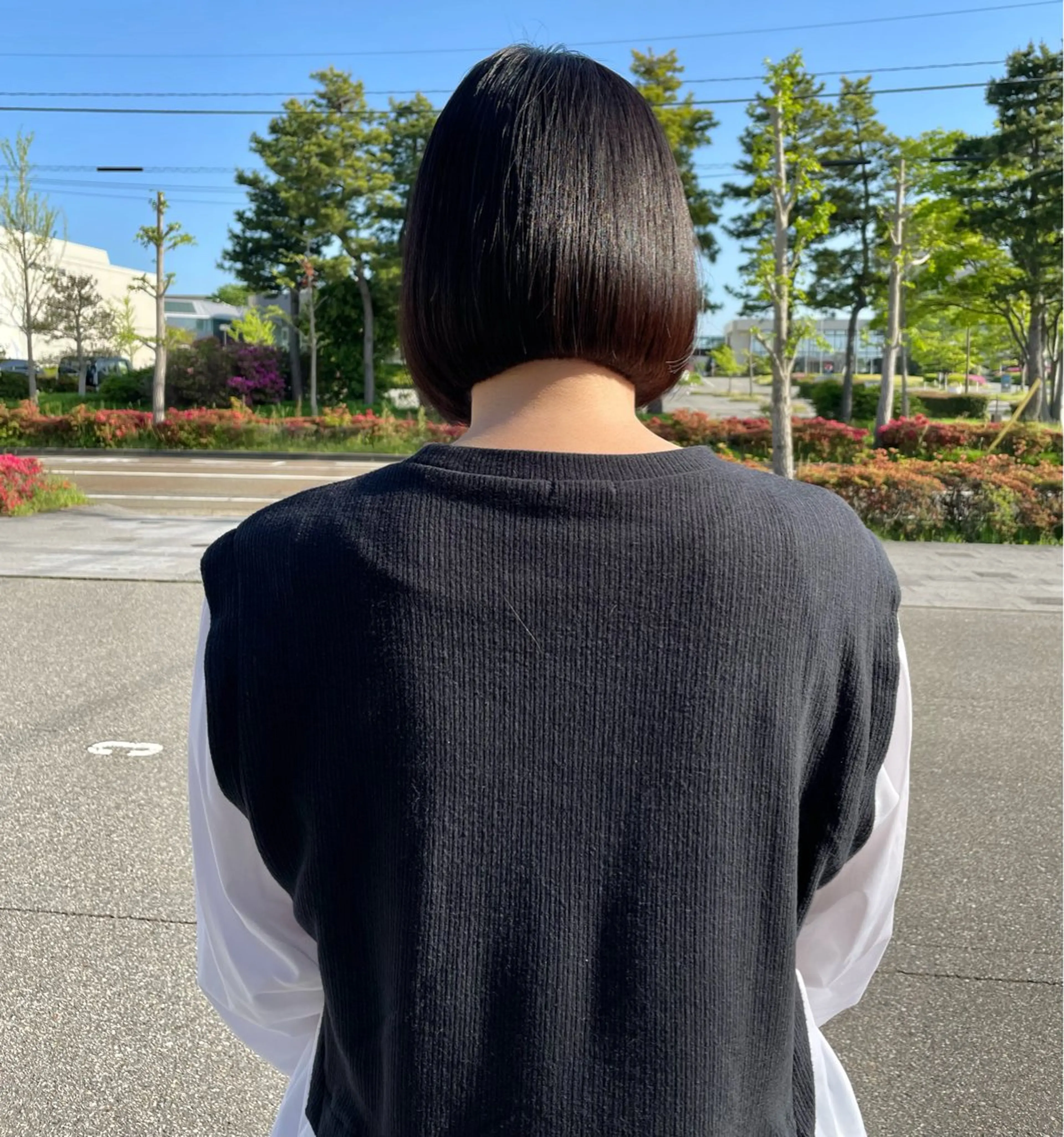 ショート ボブ scene自由が丘所属・自由が丘/メンズ/ ボブ/田丸のヘアスタイル