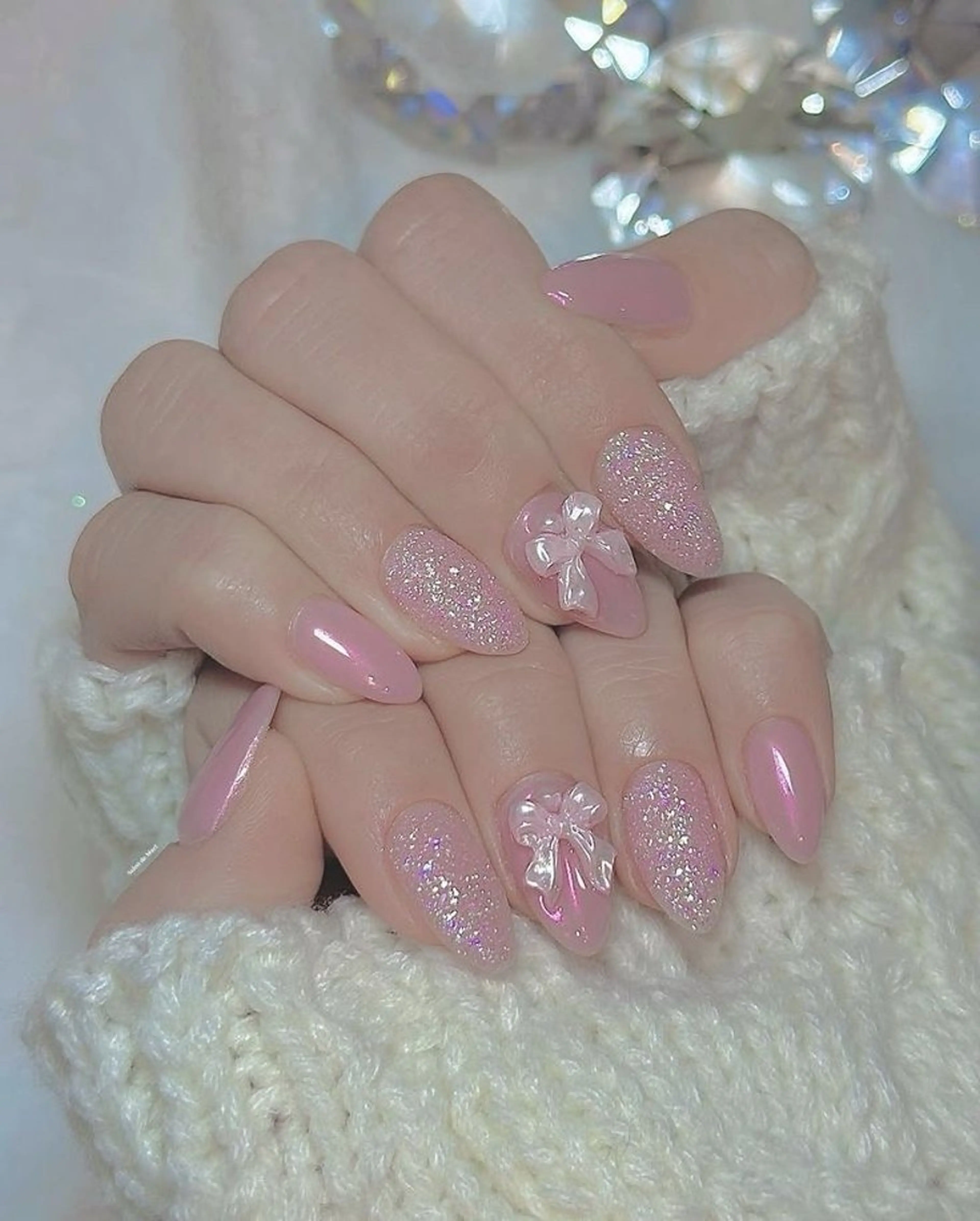 ネイル チークネイル フットネイル フレンチネイル グラデーション 韓国ネイル Ribbonnail salonのネイルデザイン