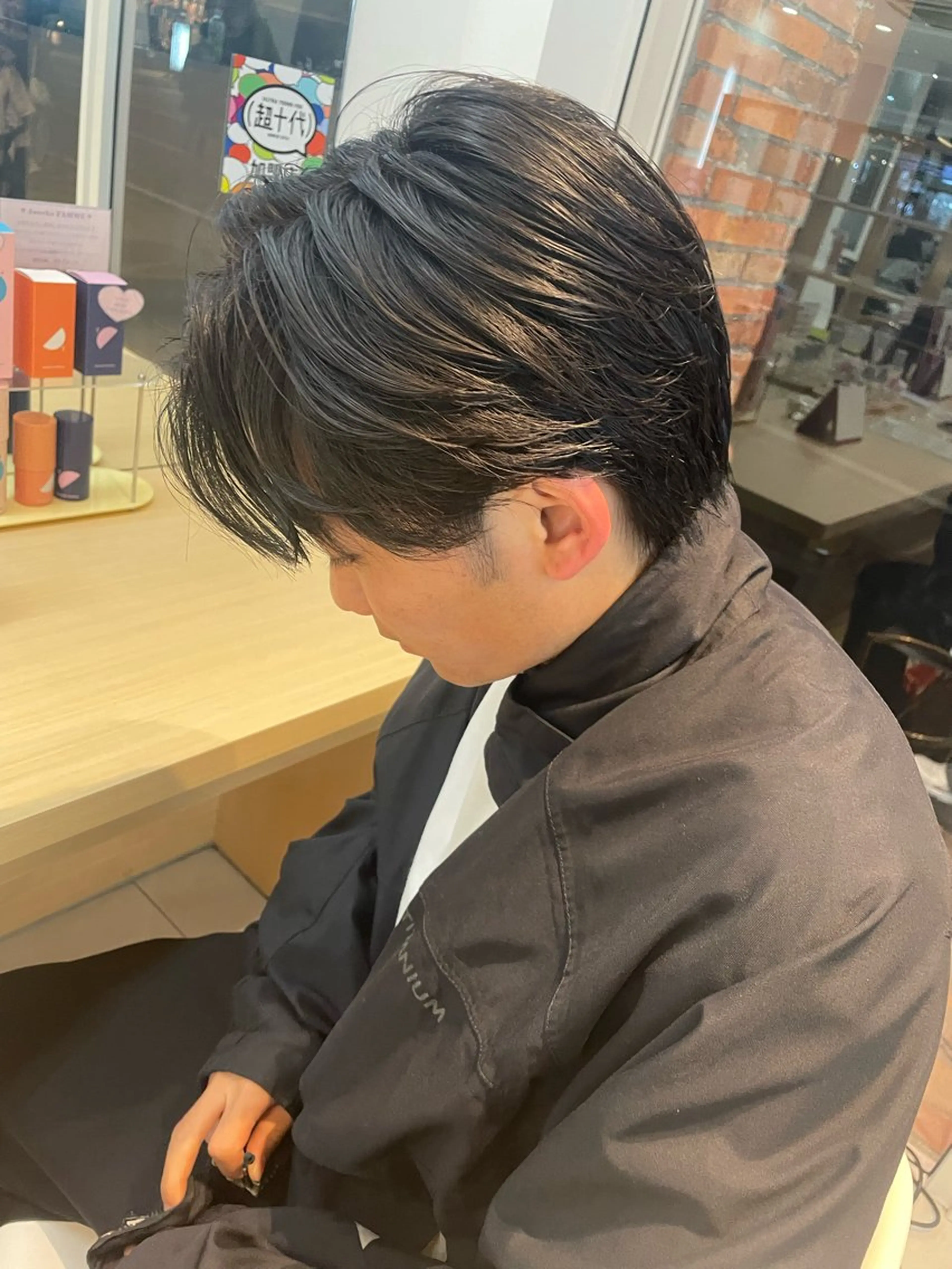 【ミニモ限定】カット➕パーマ🩶🖤の写真