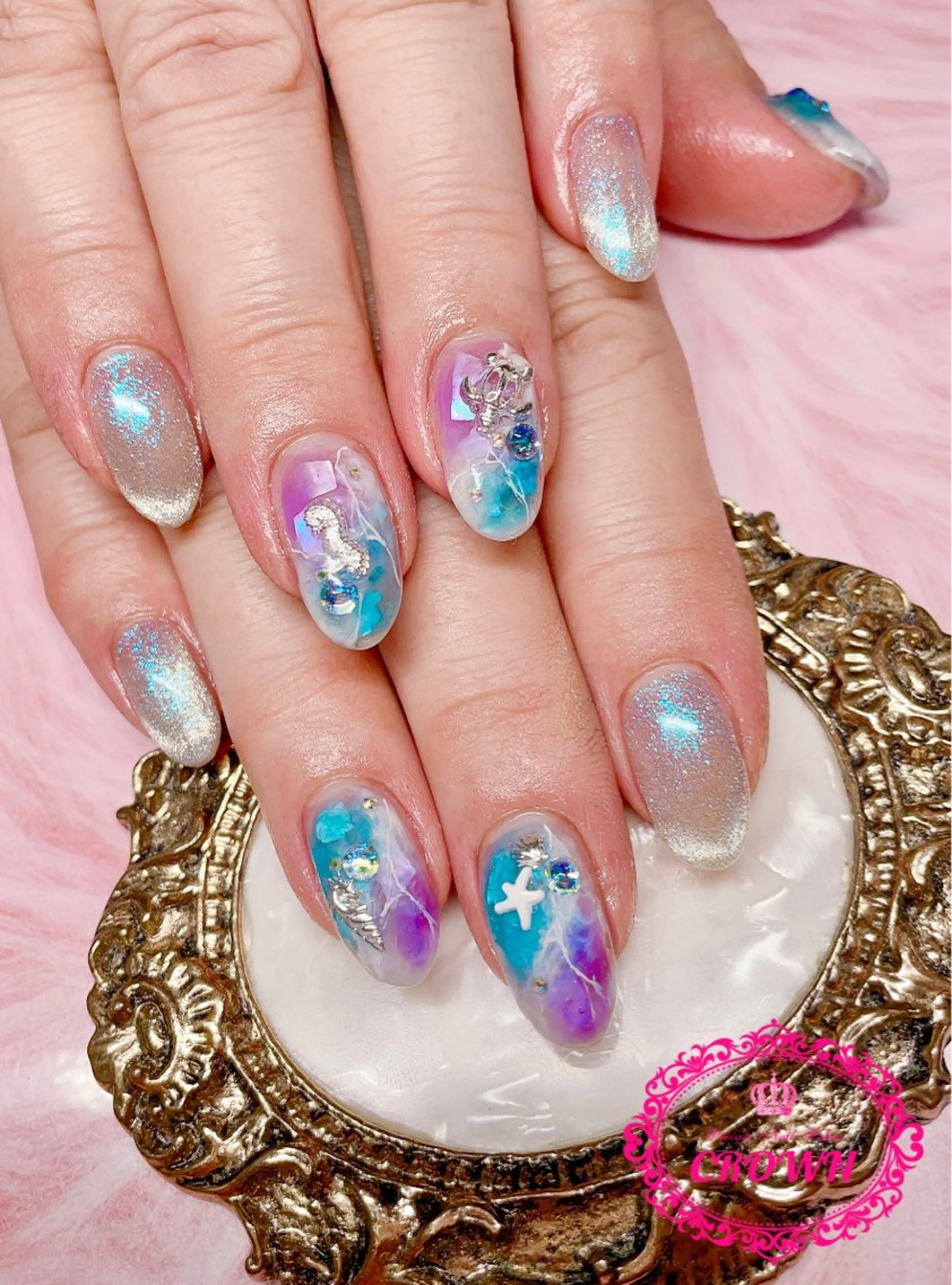 ネイル CROWN プライベートサロンのネイルデザイン