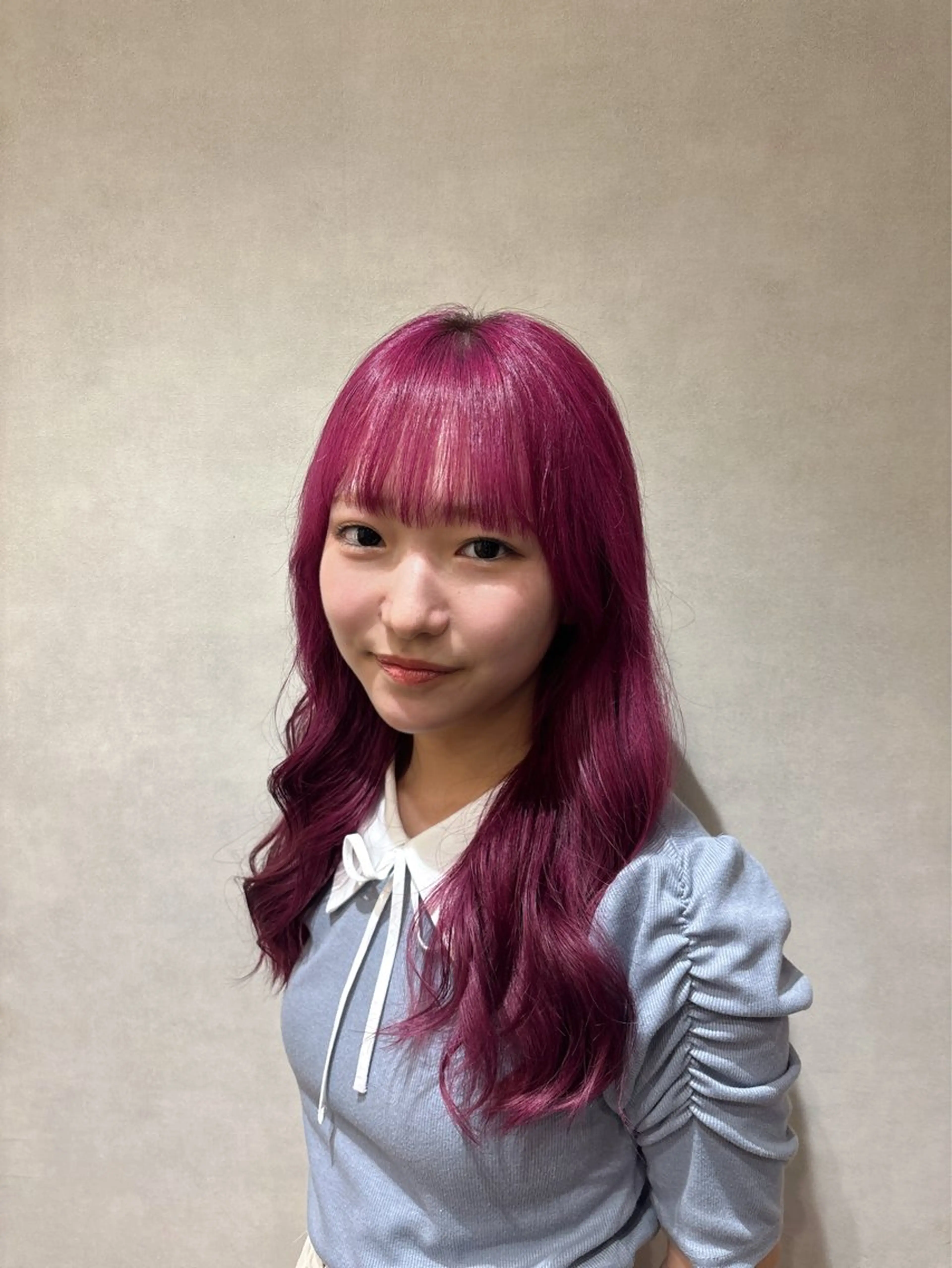 ロング UNCHEL所属・空閑 永知のヘアスタイル