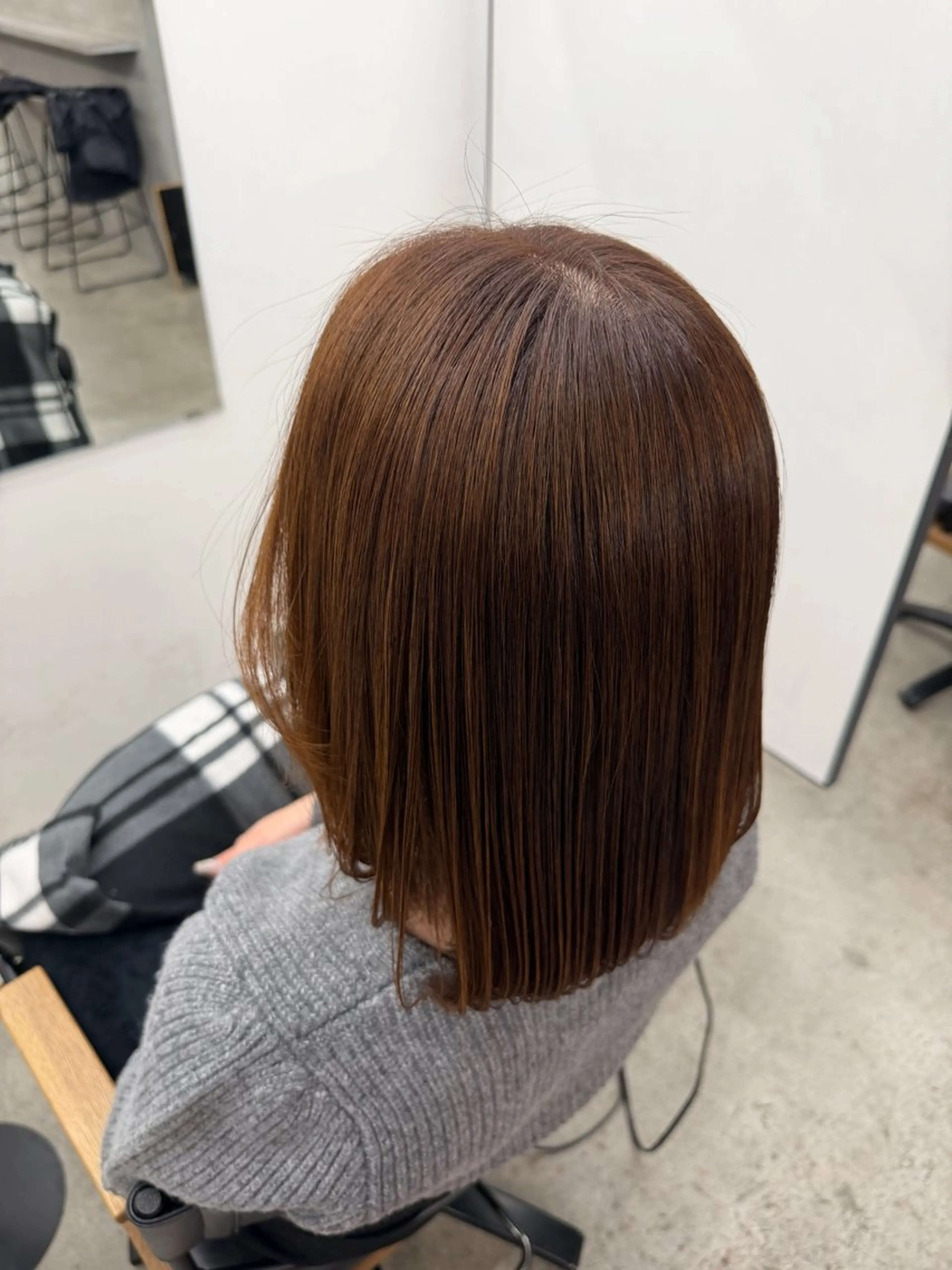 カラー ヘアカラー Elme KURAMAE所属・ダブルカラー 大募集中❣️ あいりのヘアスタイル