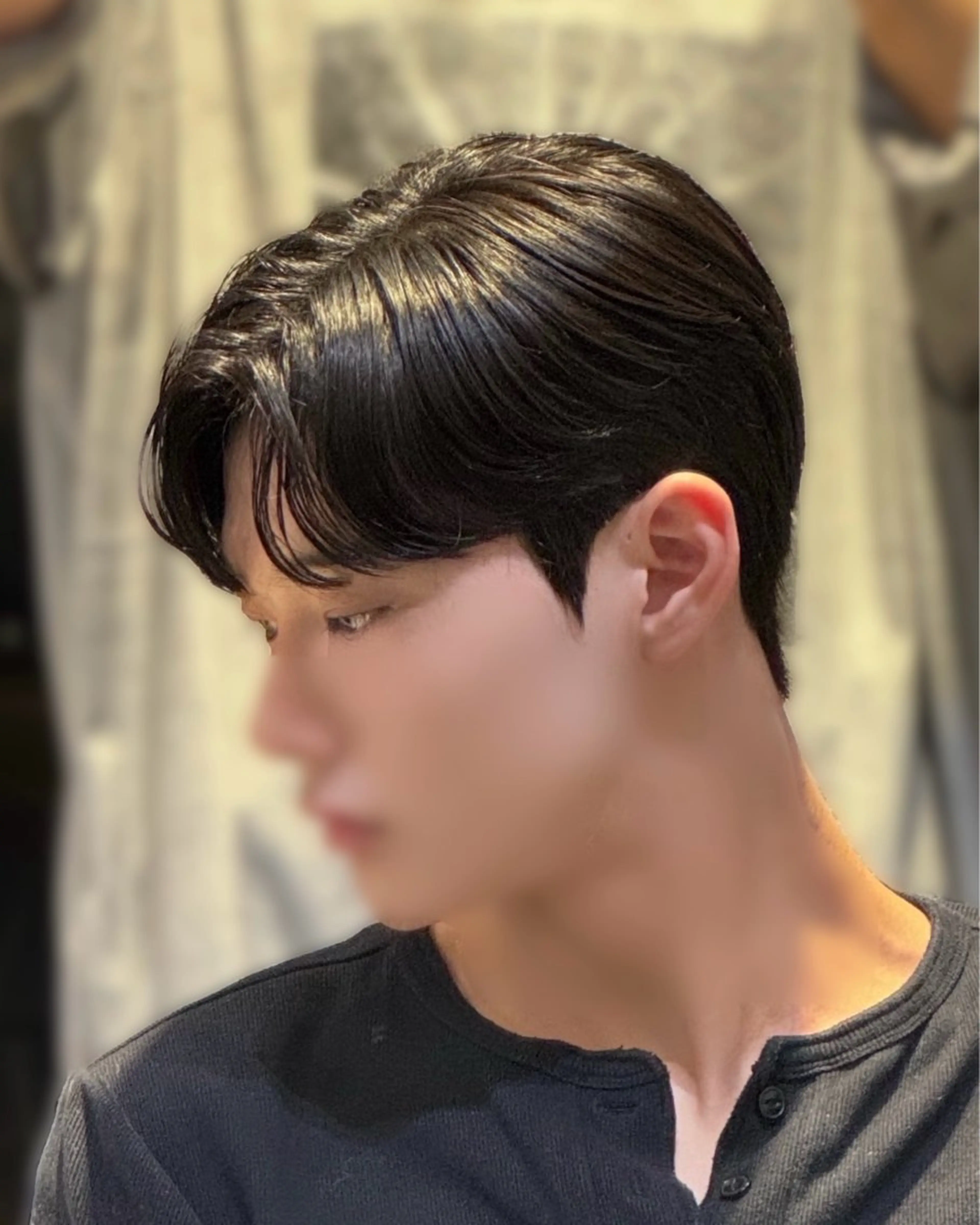 【初回限定】🇰🇷メンズカット+ダウンパーマ #韓国ヘアの写真