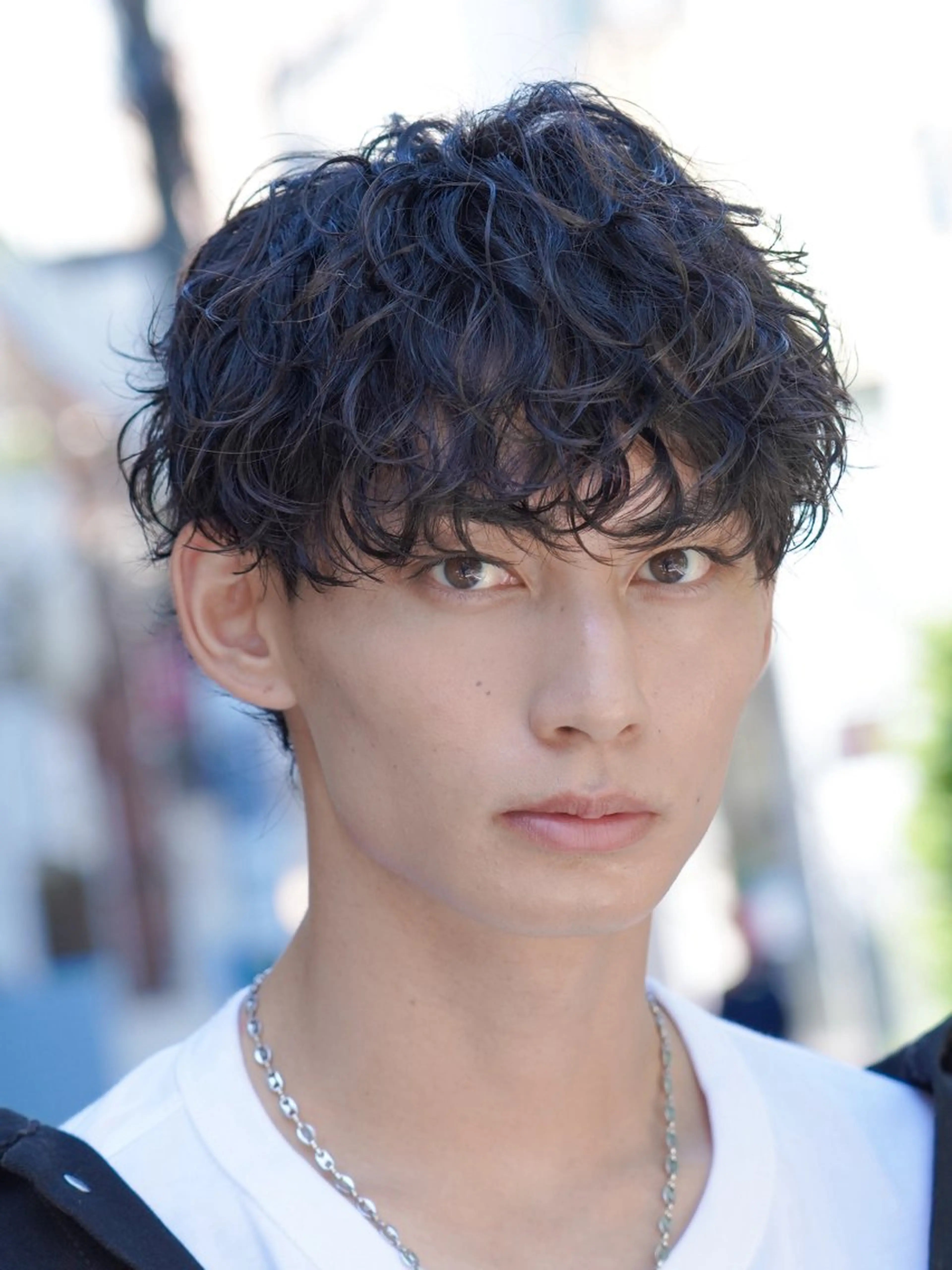 パーマ メンズ 深谷 侑亮のヘアスタイル