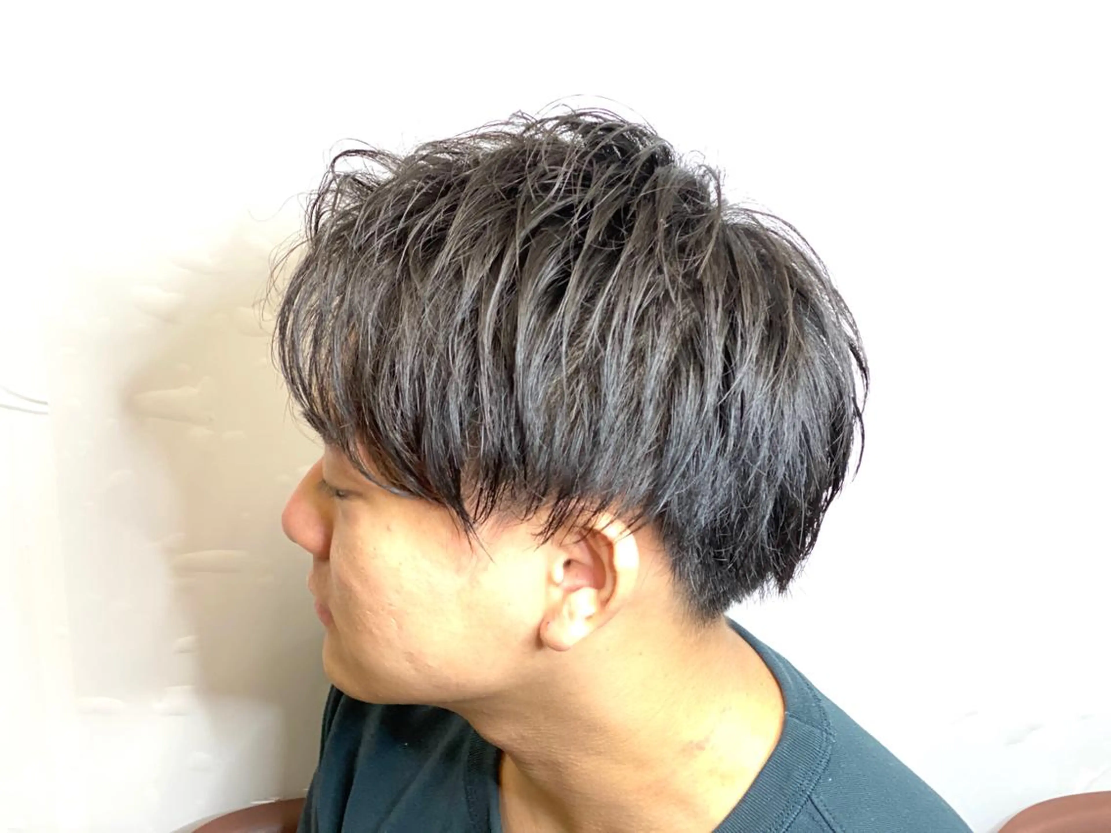 ミディアム メンズ HIRO GINZA 池袋東口店所属・林田 龍明のヘアスタイル