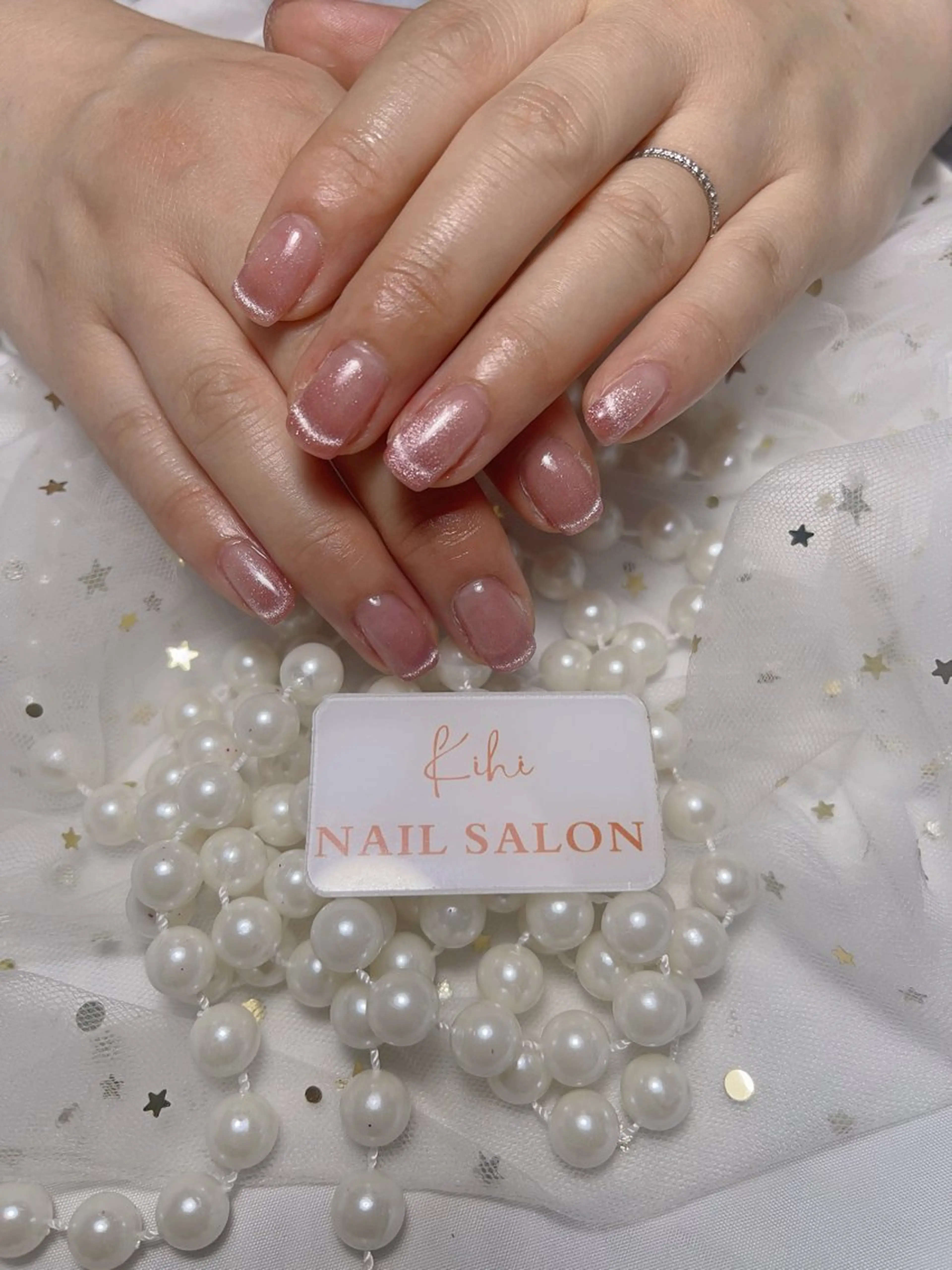 ネイル アートネイル フレンチネイル ジェルネイル グラデーション 韓国ネイル ハンドネイル 💕鈴木ユリ パラジェル/オフ無料のネイルデザイン