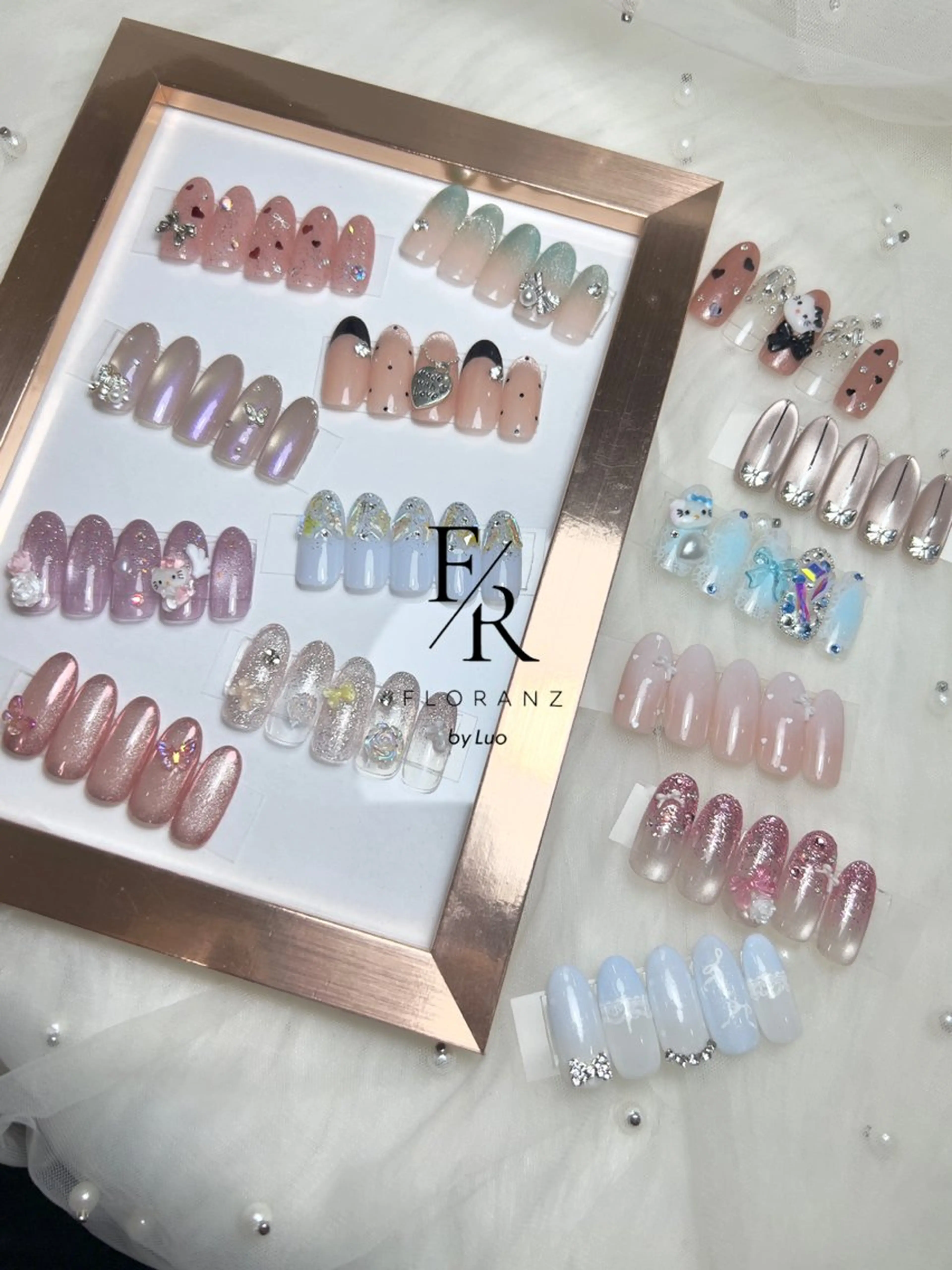 【minimo期間限定】フィルイン可オフ込み大人気No,1✨定額☆ワンホン・綺麗目・キラキラ✨トレンドコースの写真