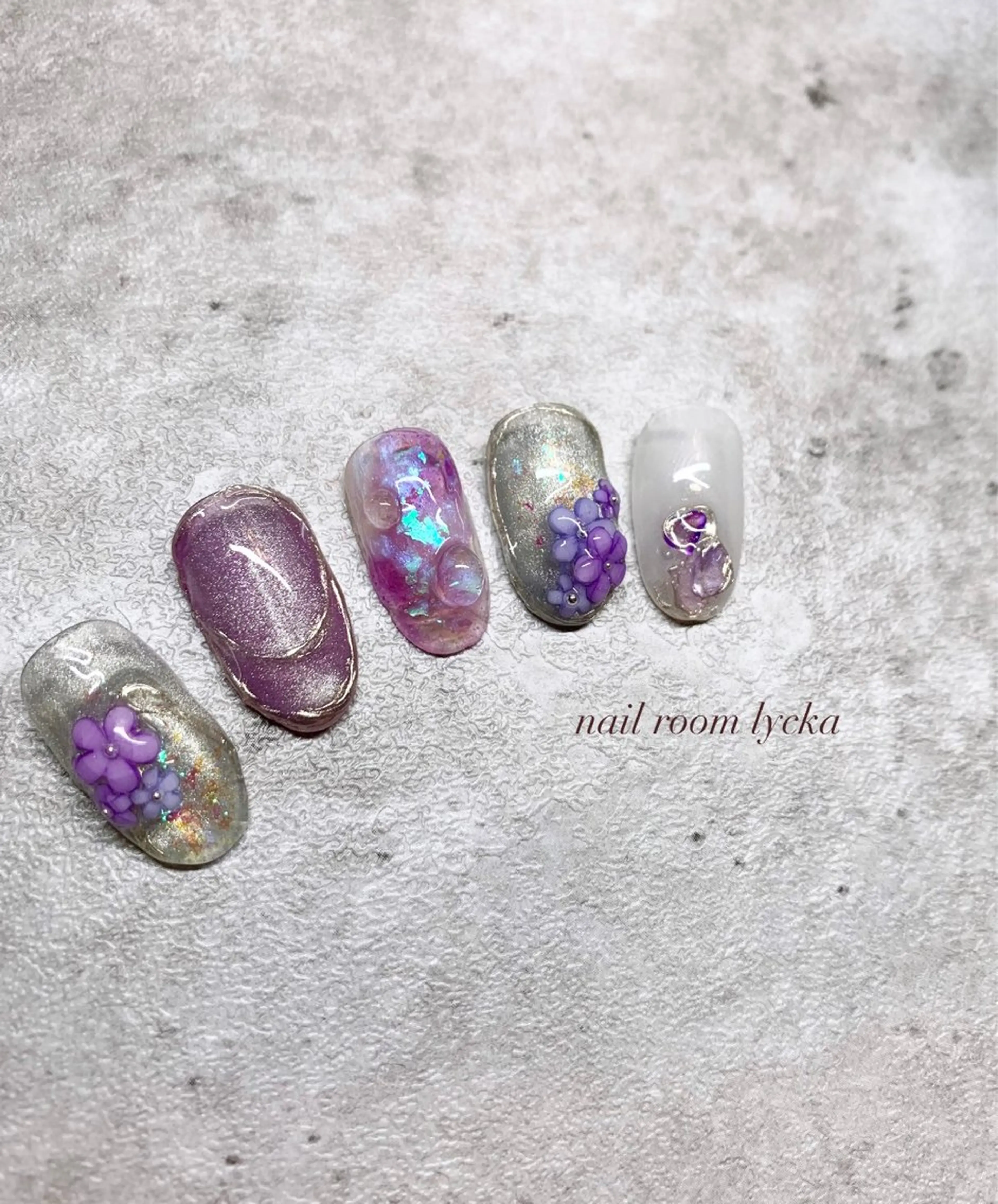 ネイル ﾈｲﾙﾙｰﾑﾘｯｶ 𝐦𝐚𝐲𝐮のネイルデザイン