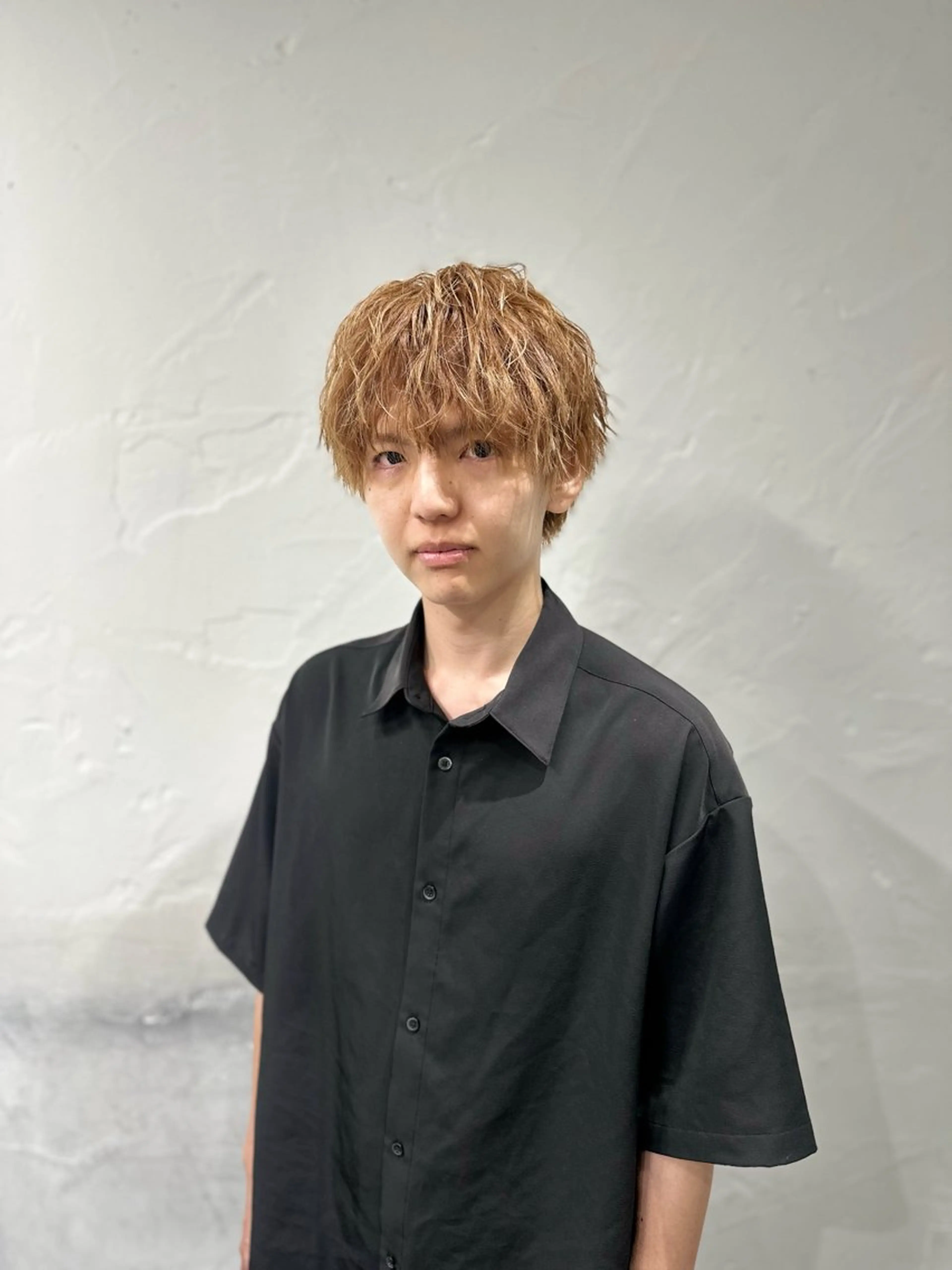 ショート パーマ ヘアアレンジ メンズ ウルフカット指名 No. 1橘しゅうとのヘアスタイル