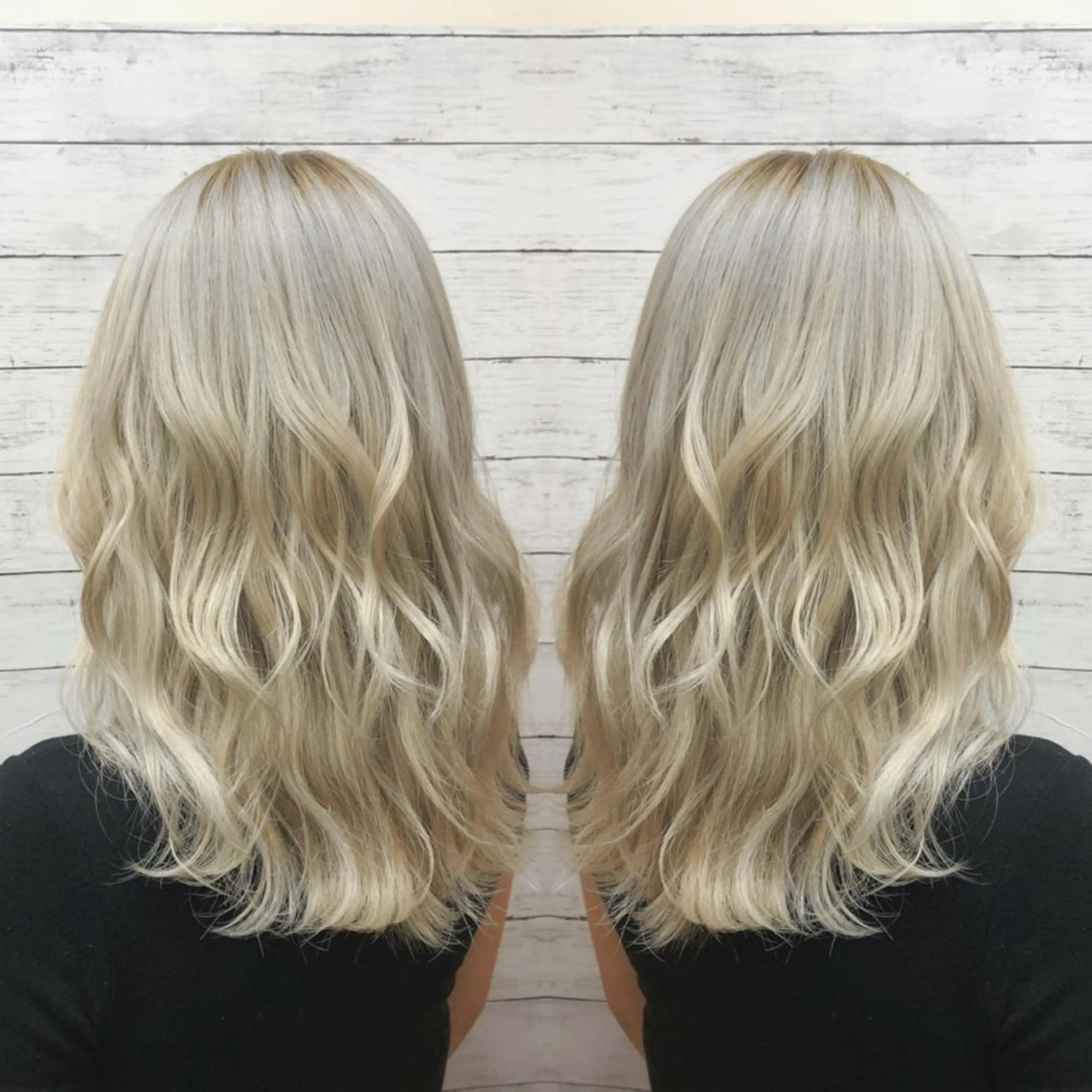 ミディアム カラー ヘアカラー ヘアセット 韓国ヘア🤍髪質改善 🇰🇷AKANEのヘアスタイル