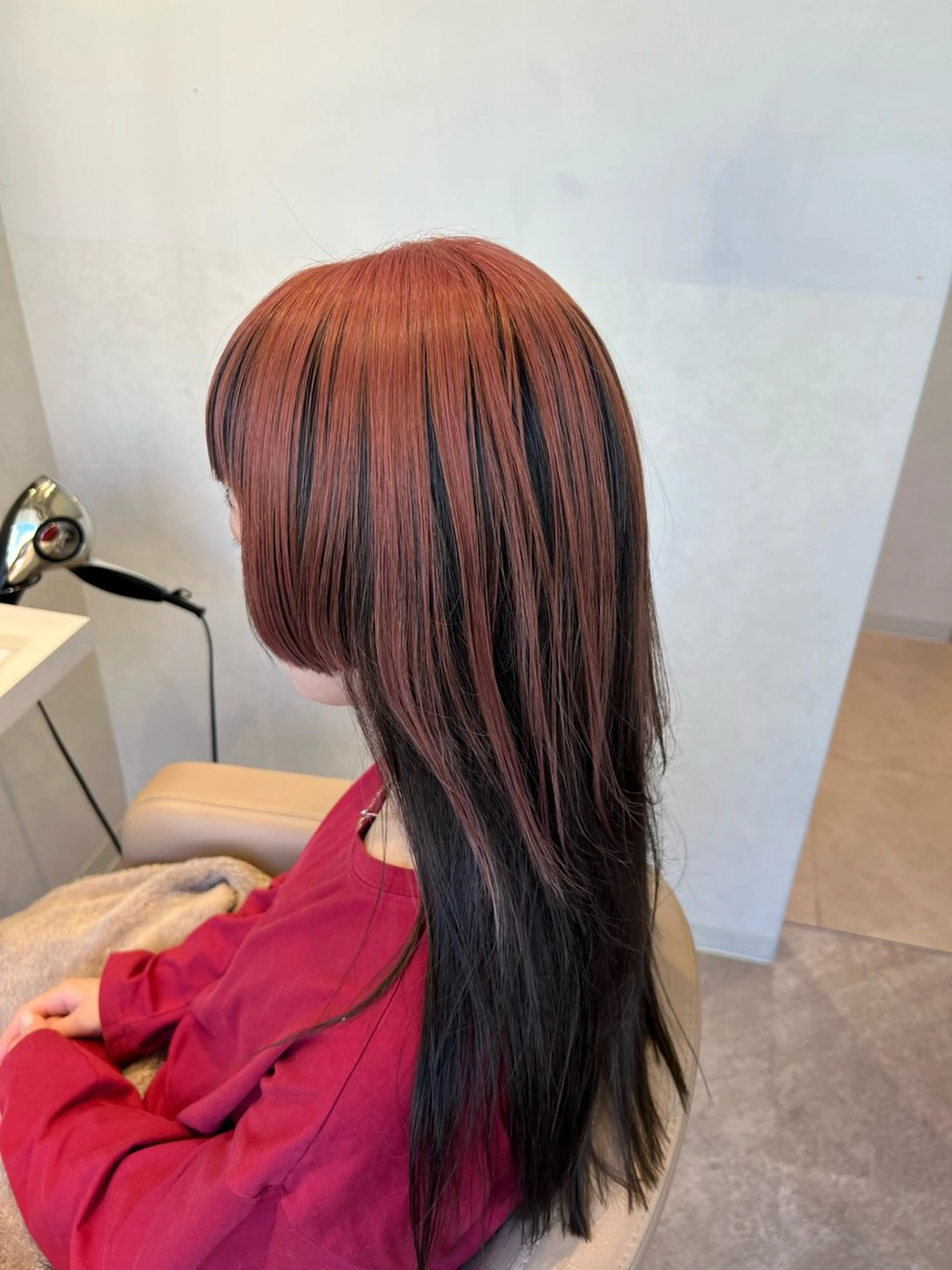 ロング カラー ロング カット ヘアカラー トリートメント 🍇おぐら めぐみ🍇のヘアスタイル