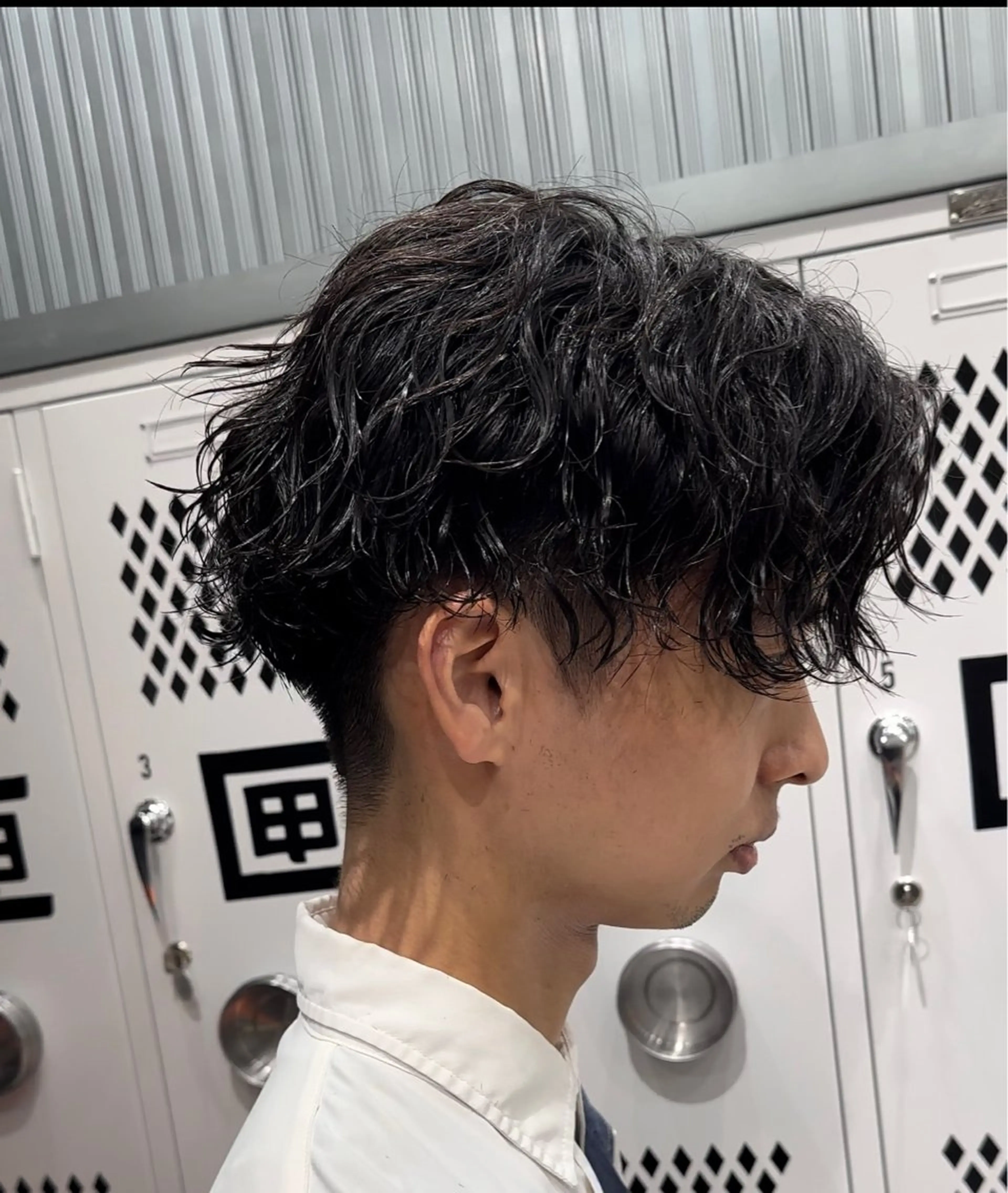 パーマ メンズ 当日予約⭕️ fifth渋谷太田のヘアスタイル
