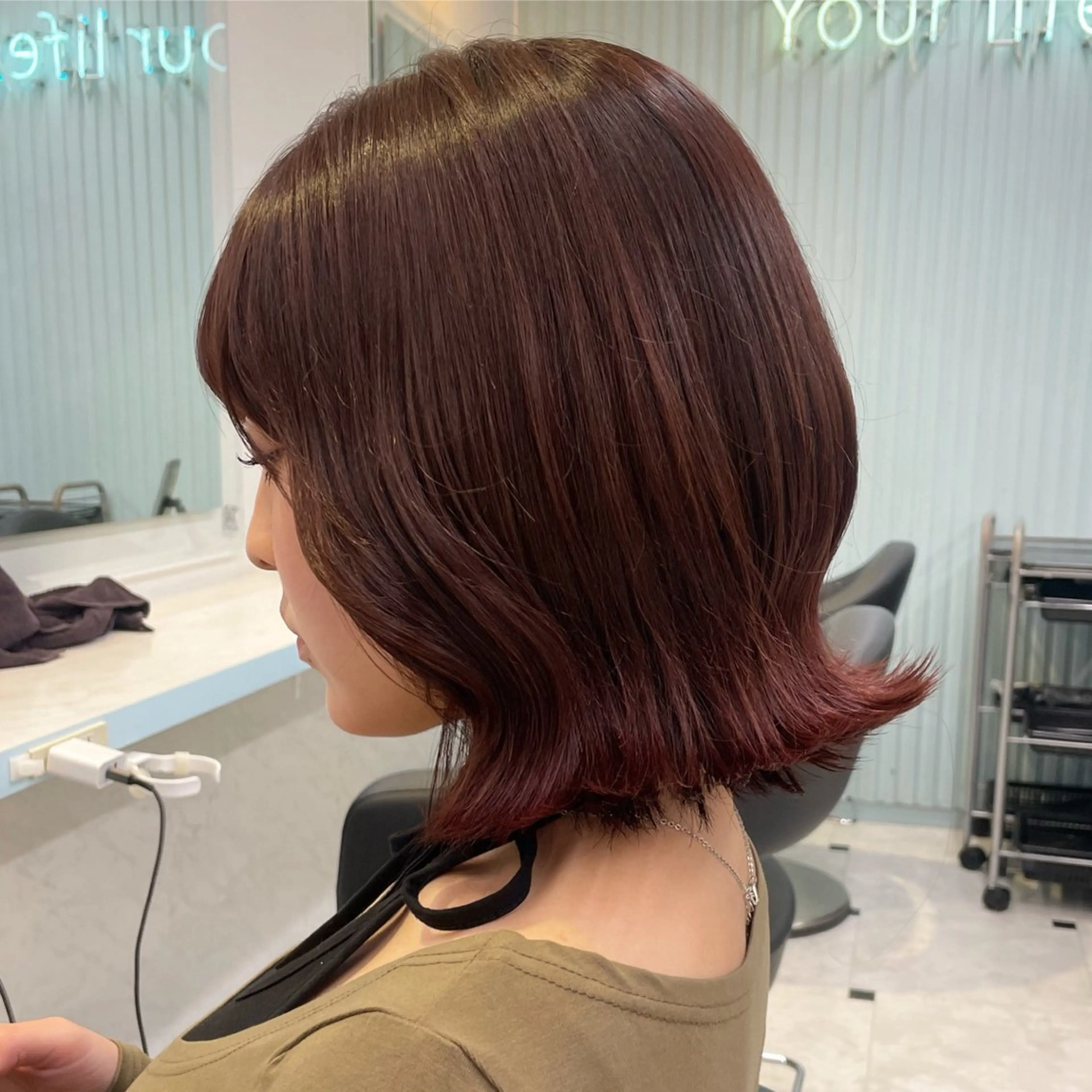 ショート カラー カット ヘアカラー Salowin池袋East 店3F所属・【美髪矯正/絹髪】 🎀hinano🎀のヘアスタイル