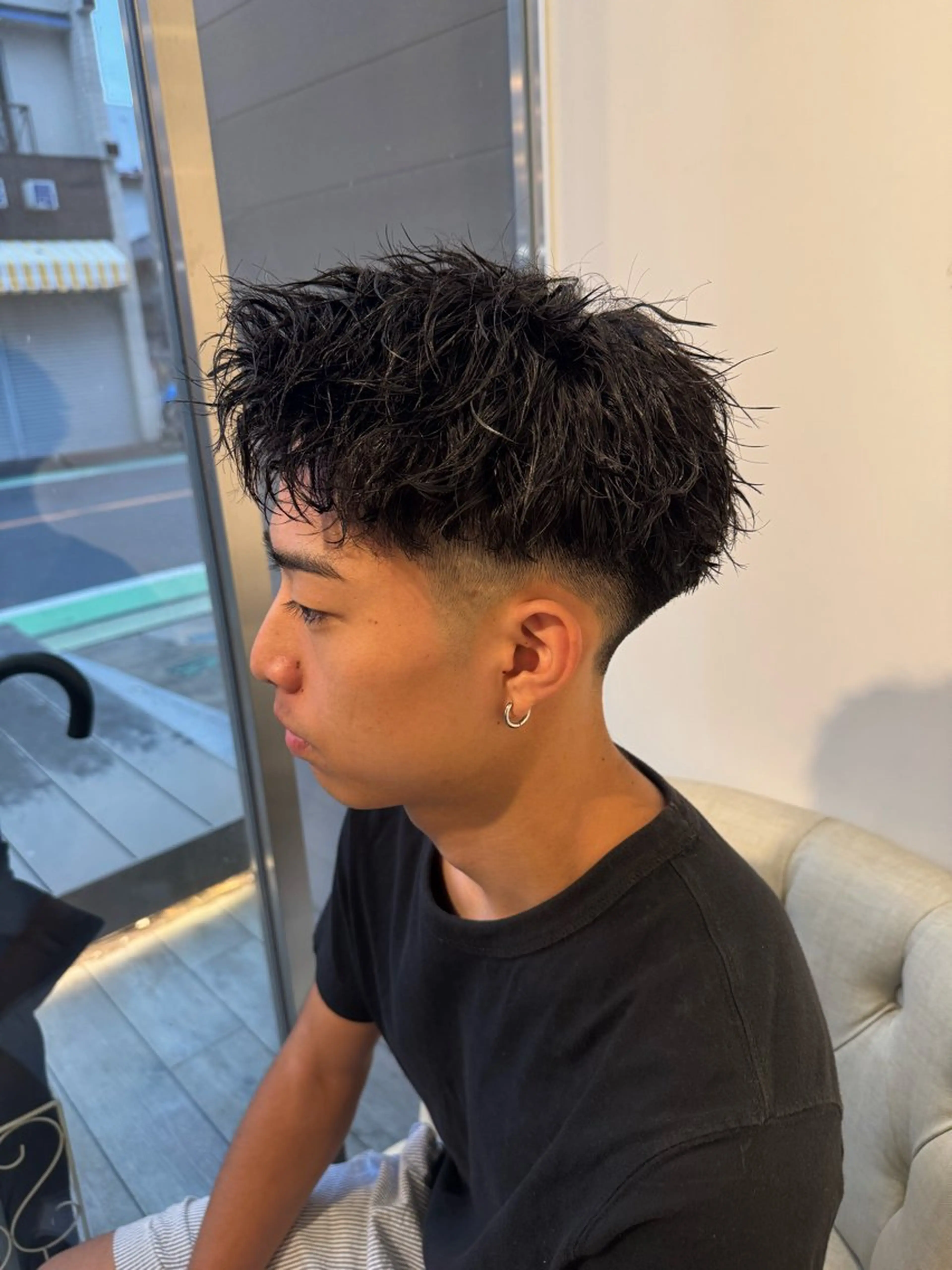 🔥【セットが楽になる】メンズパーマ＆カット🧜‍♂️¥7700 (ツイスパ/スパイラル/ツイスト/波巻き＋¥1000)の写真