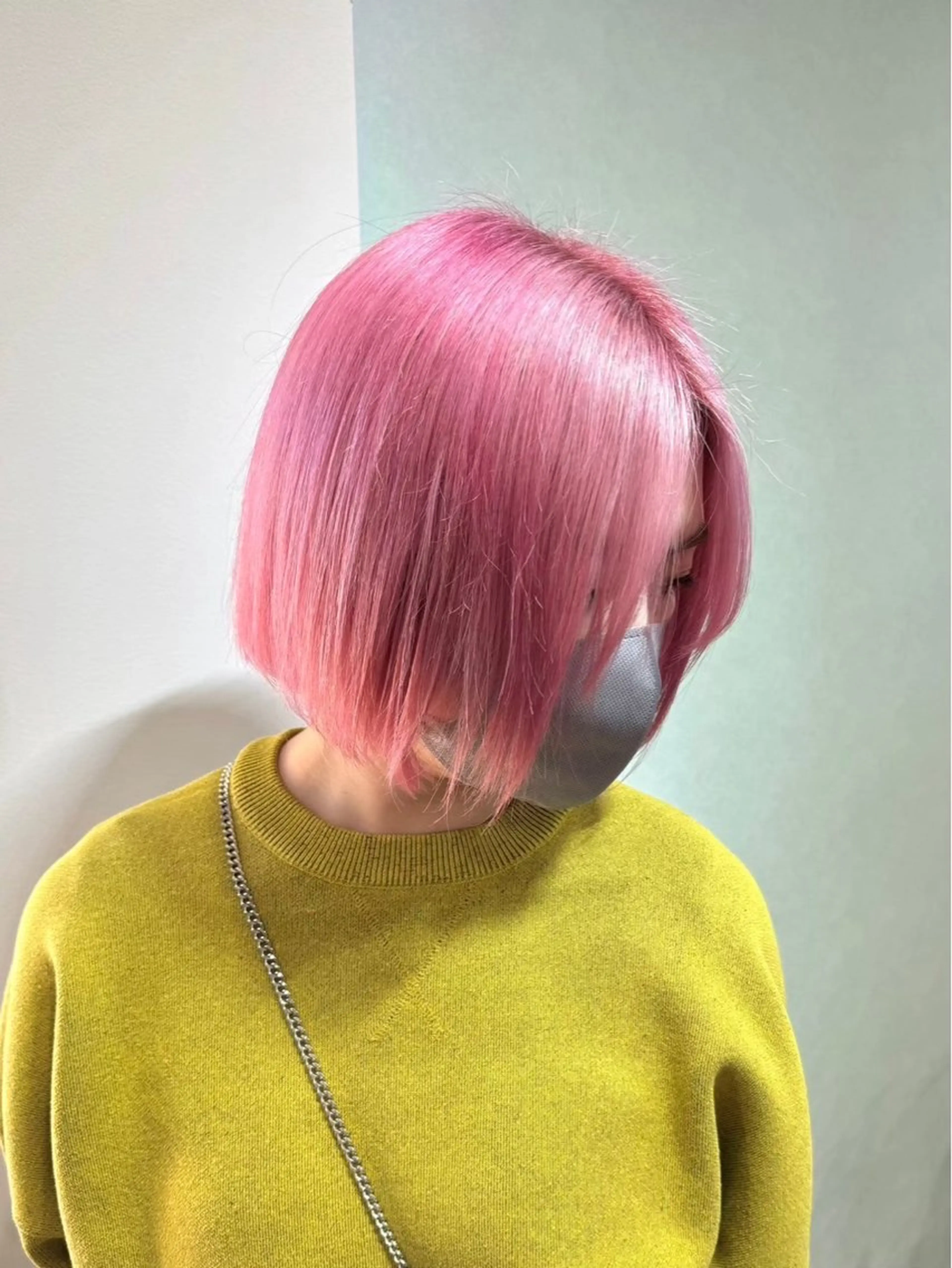 カラー 山名 璃湖のヘアスタイル