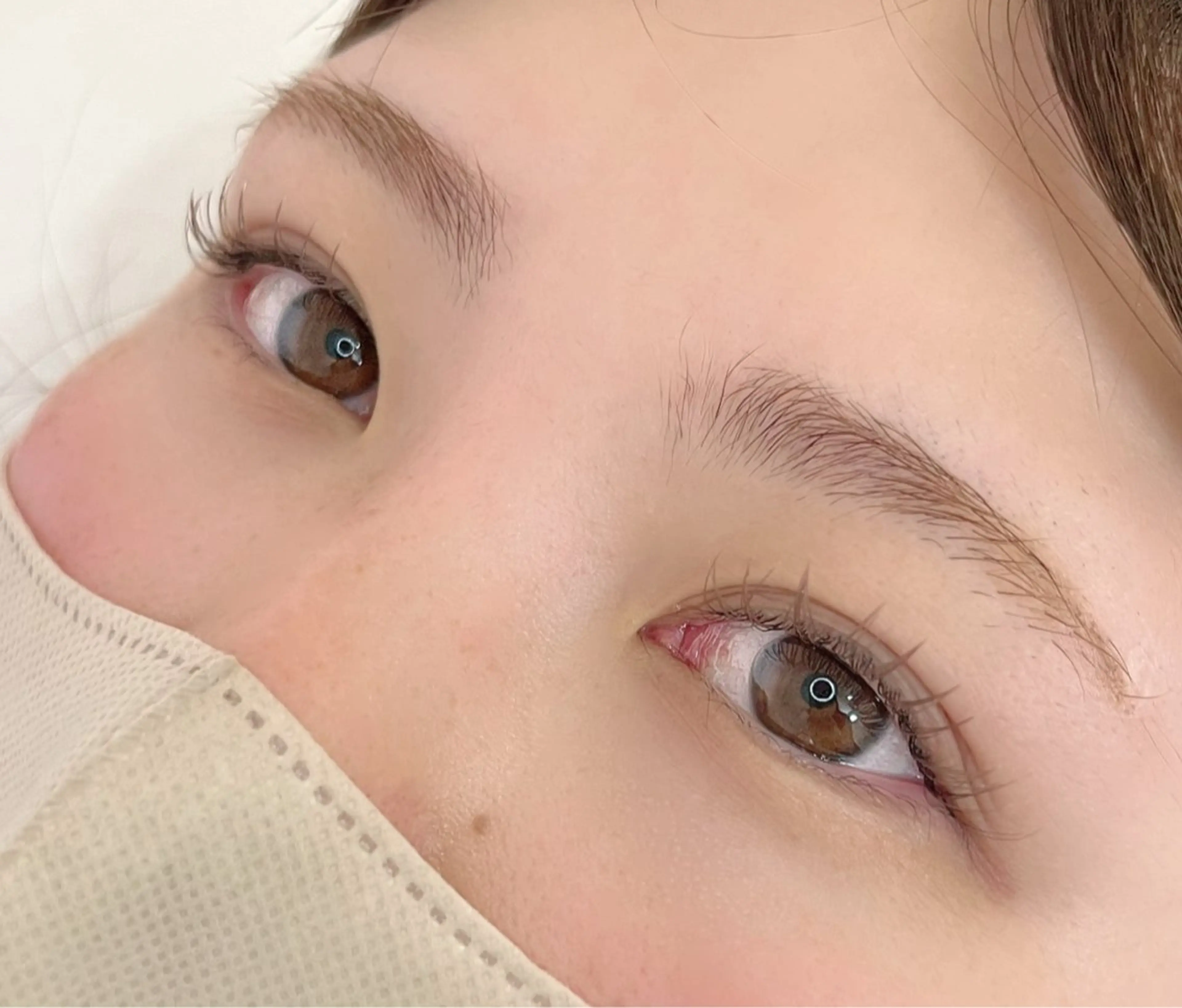 マツエク・マツパ カラーマツエク フラットラッシュ ナチュラル Praise所属・Praise まりこのマツエク・マツパデザイン