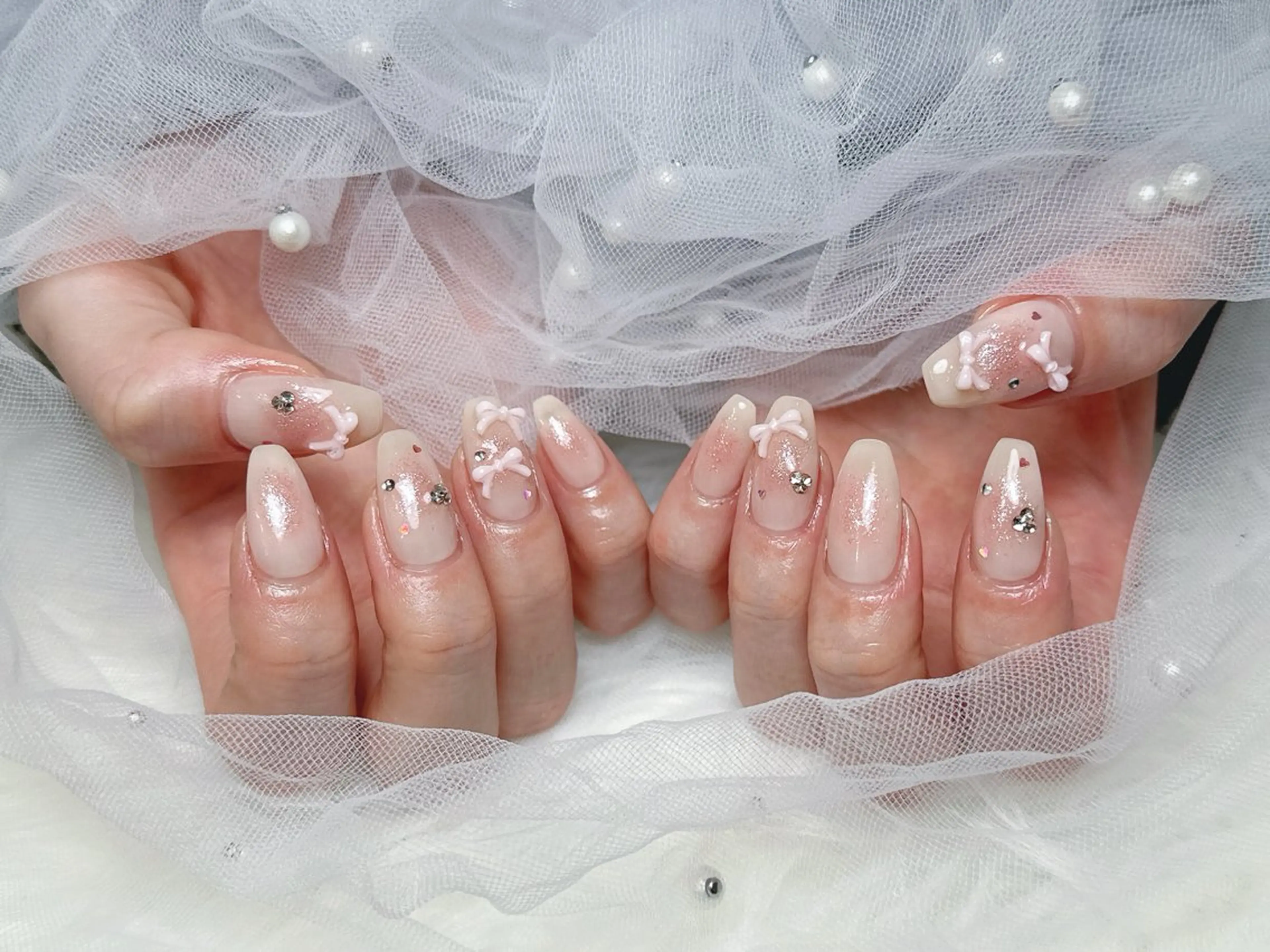 ネイル ハンドネイル 【Eclat ｴｸﾗ】nail＆beauty所属・Eclat〔ｴｸﾗ〕 MOEKA𝜗𝜚*のネイルデザイン