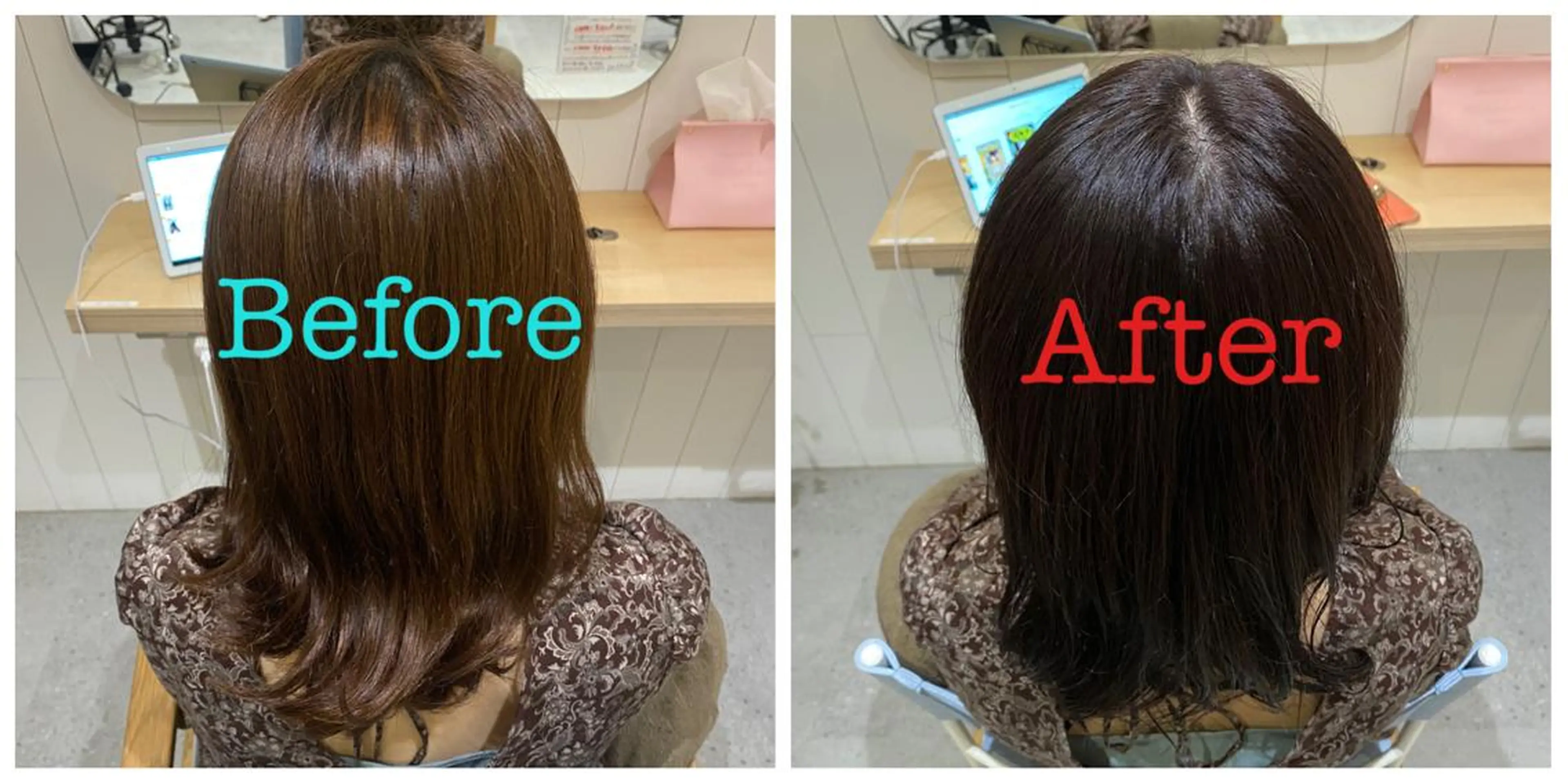 ミディアム カラー ラベンダーカラー Re:berta所属・メンズパーマ・ カット モリヤ🌺のヘアスタイル