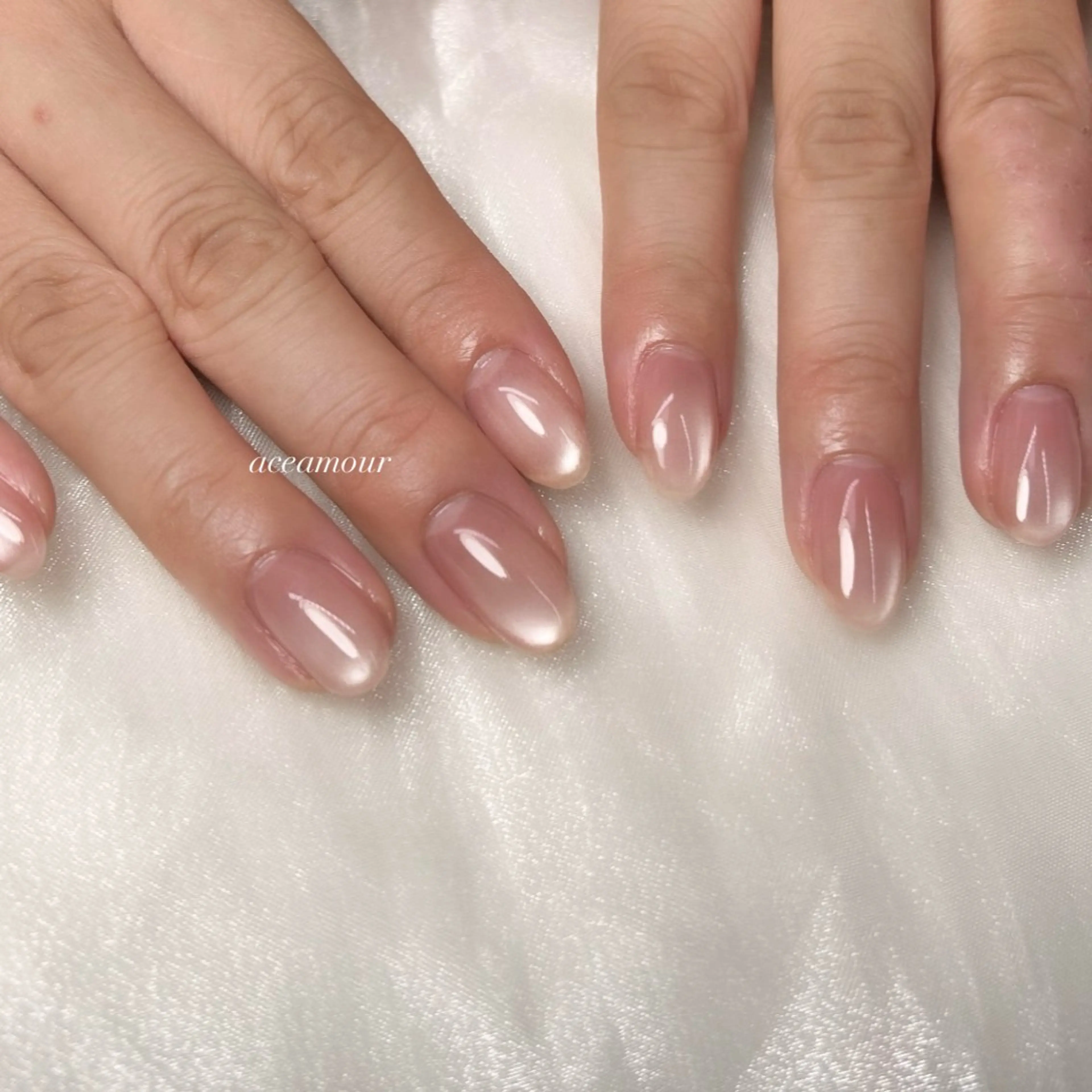 ネイル ハンドネイル ネイル/耳つぼ /新ホワイトニングのネイルデザイン