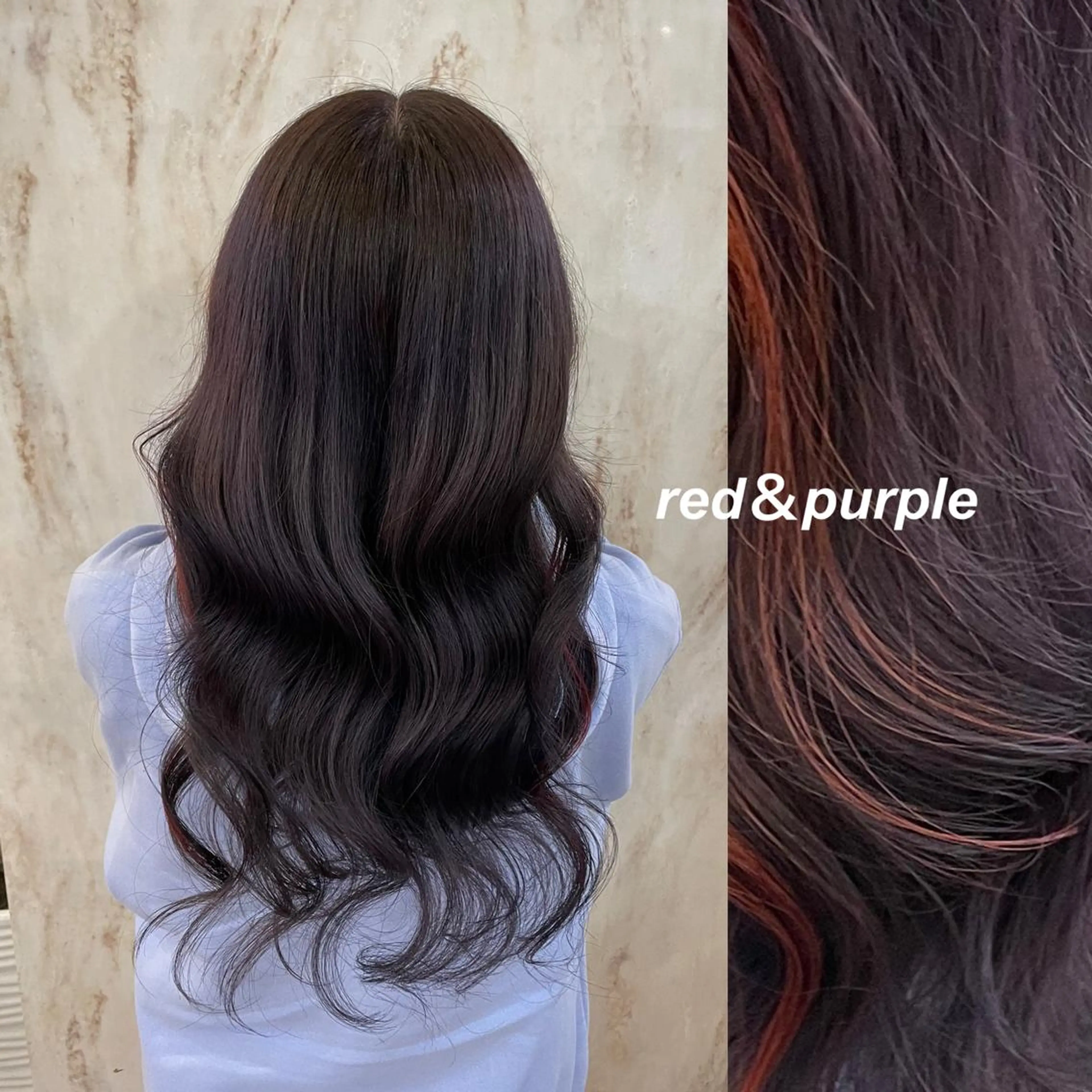 カラー ミストバング ブリーチ  フェイスフレーミング なつき/派手髪カラー /艶髪カラーのヘアスタイル