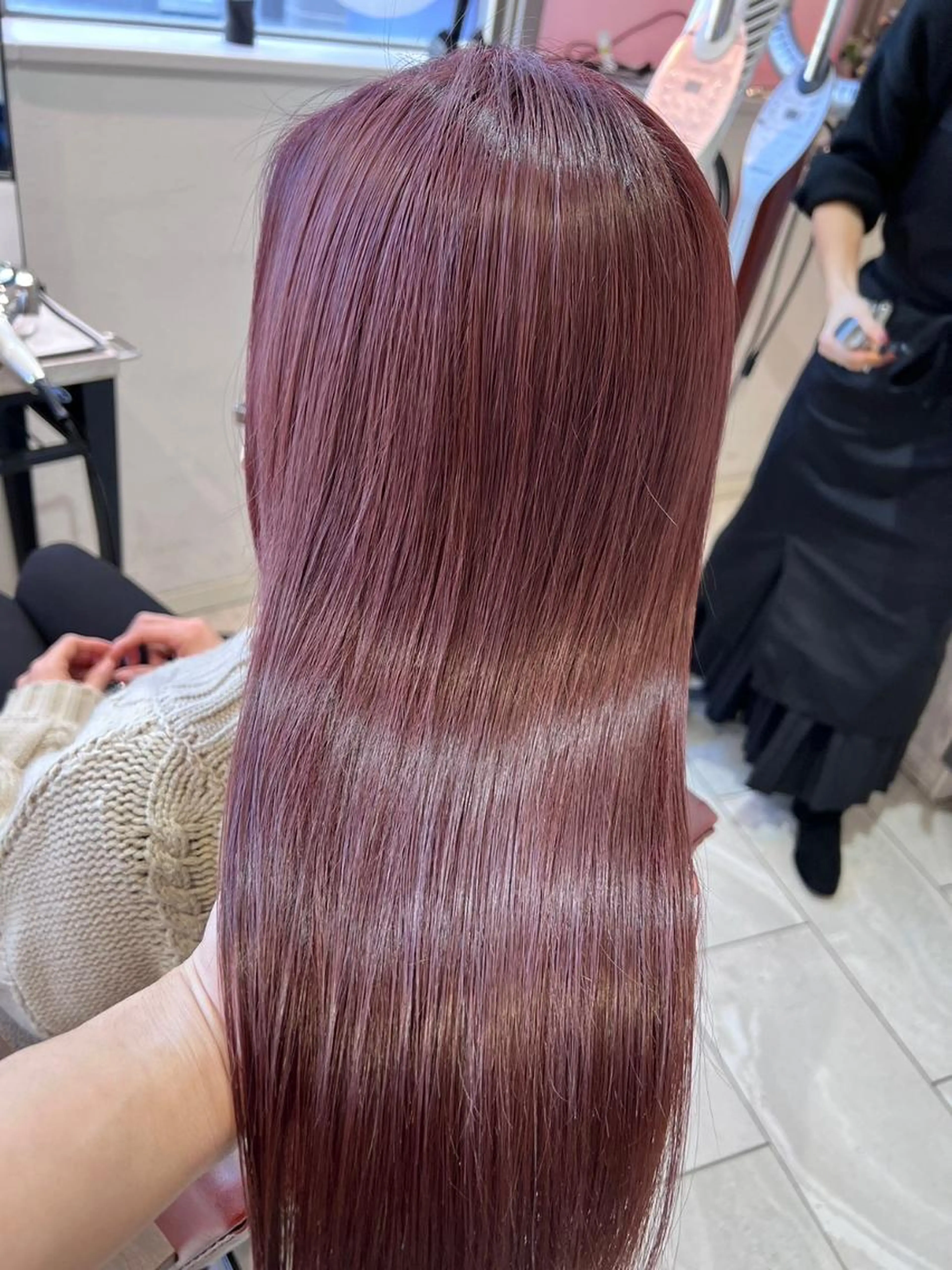 ミニモ限定特価‼️【💎髪質改善💎】透明感✨艶カラー➕髪質改善バイカルテトリートメントの写真