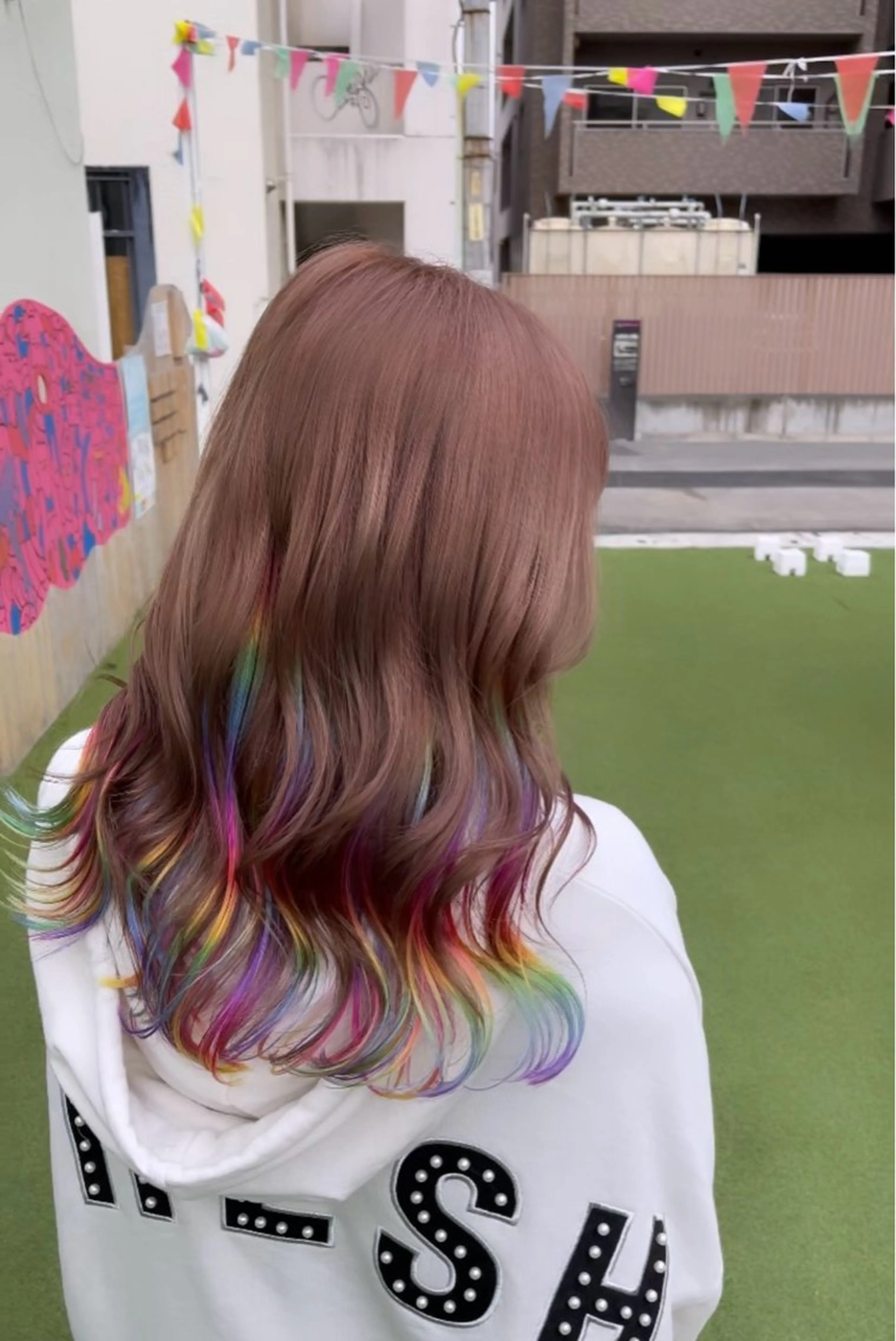 カラー ハイライトカラー SWAY所属・SWAY_KAI_ 長谷川魁のヘアスタイル