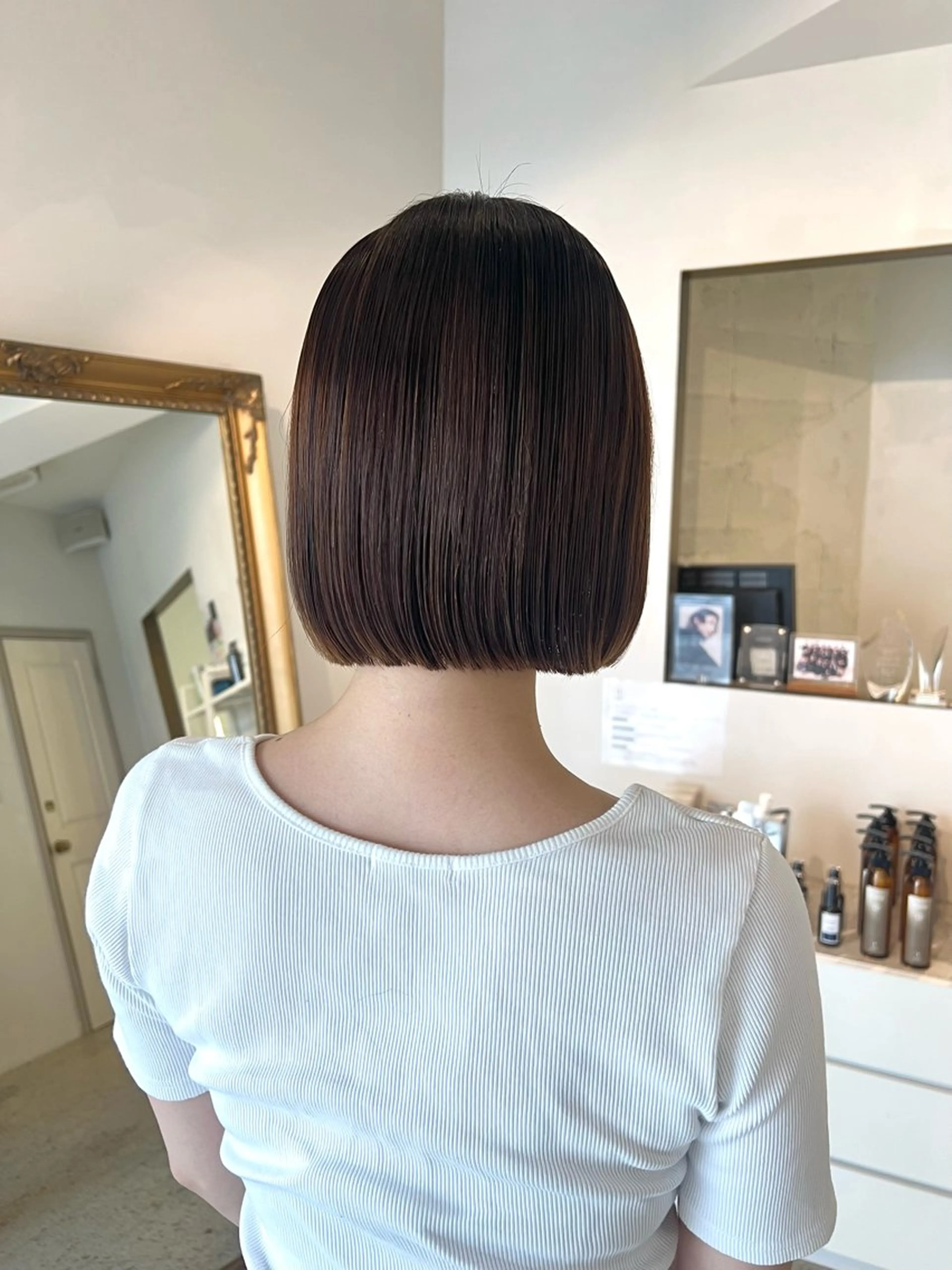 ショート KIJI所属・haruka /透明感カラーのヘアスタイル