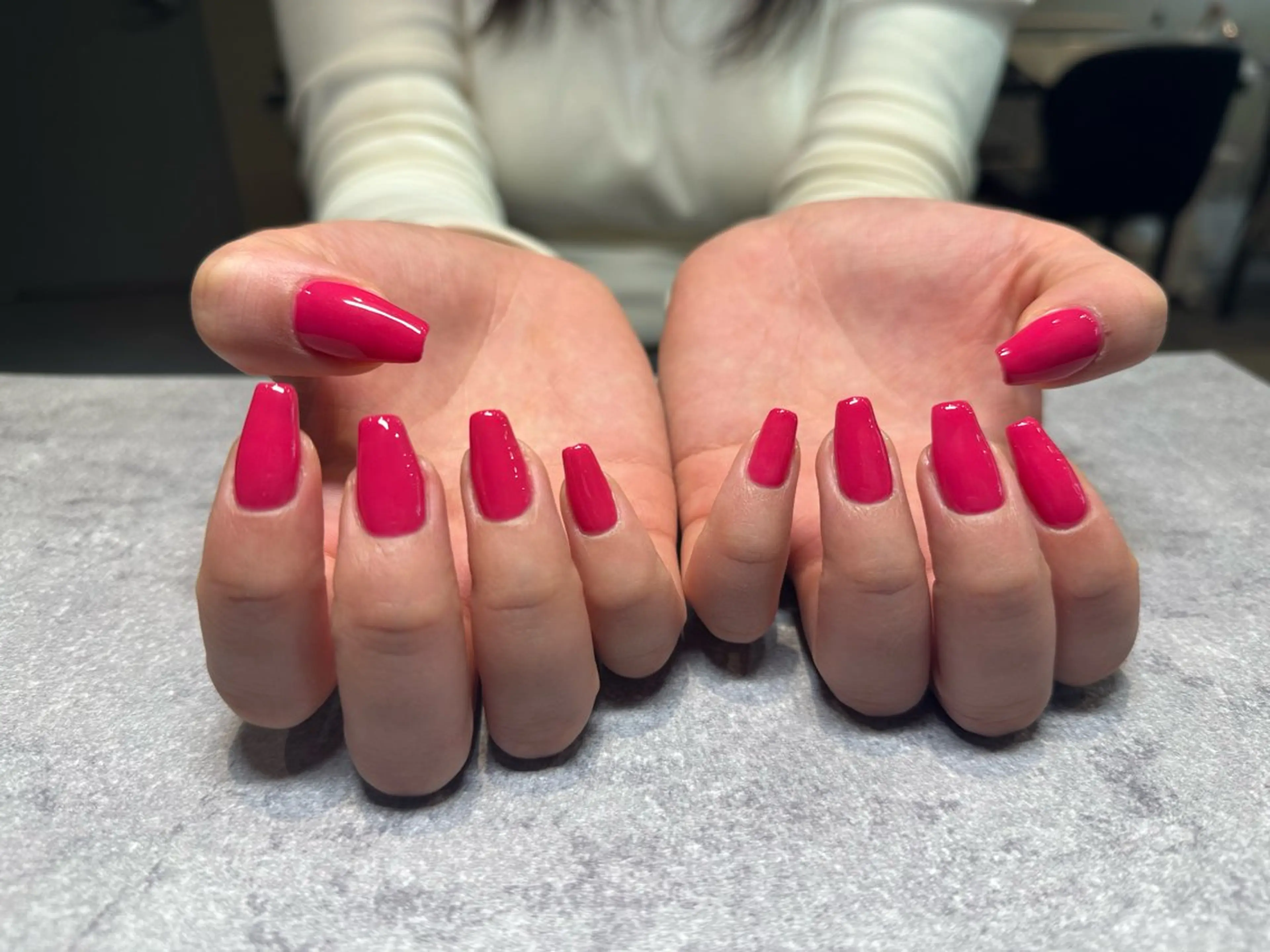 ネイル ワンカラーネイル 【大阪本町 / ネイ ル】NAMI 🐻のネイルデザイン