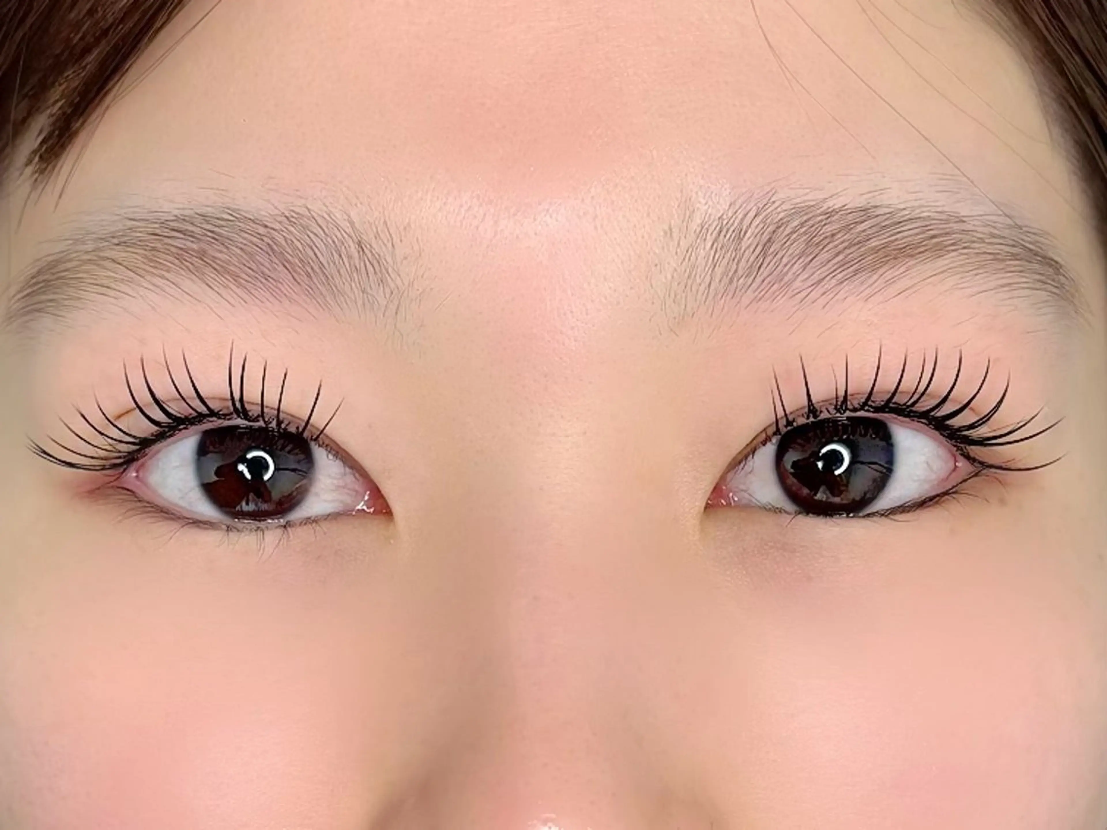 マツエク・マツパ フラットラッシュ まつげパーマ まつげと眉毛の専門店七福神所属・久屋大通駅まつげI 七福神ebisuのマツエク・マツパデザイン