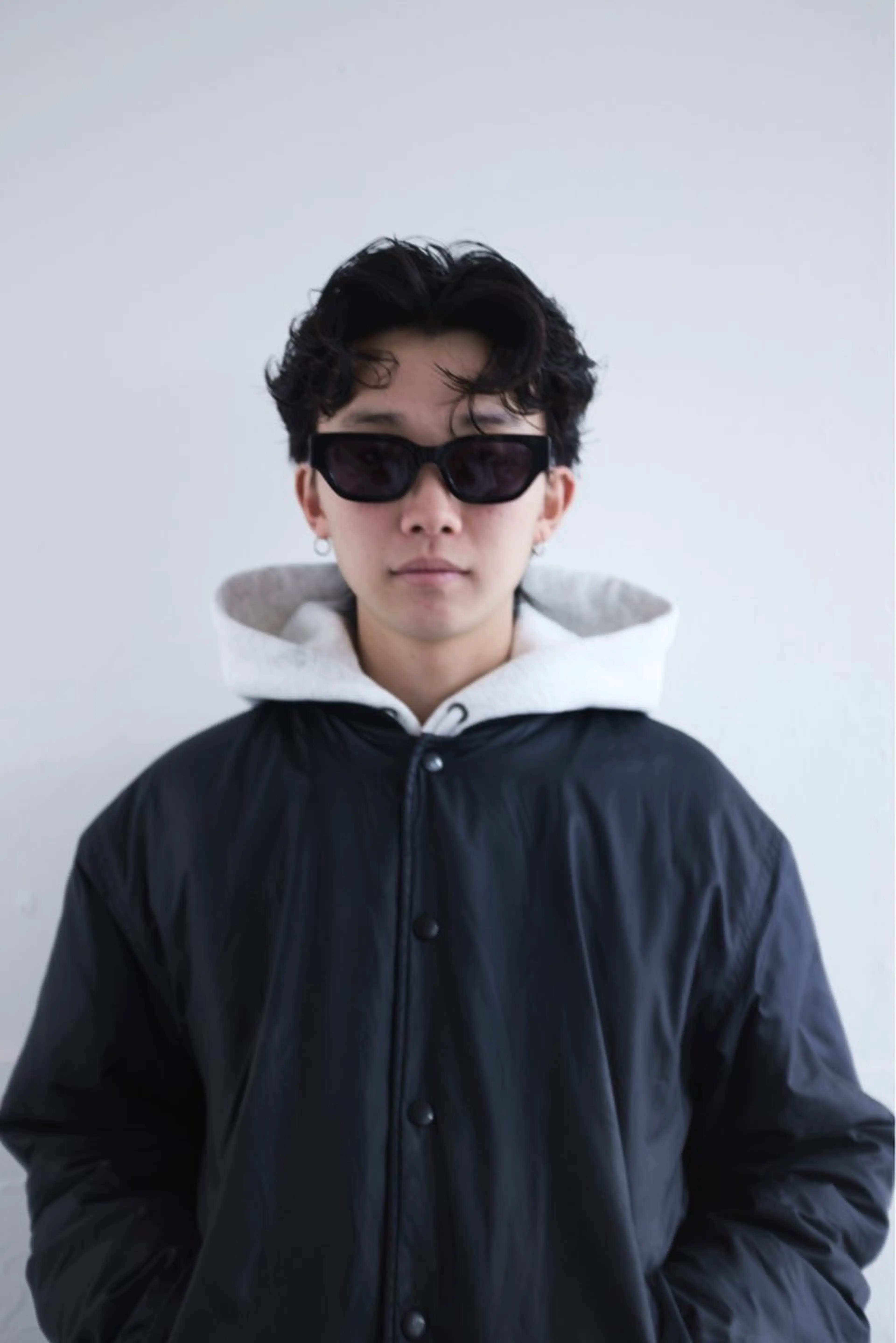 ミディアム パーマ カット パーマ メンズスタイリスト リュウジのヘアスタイル