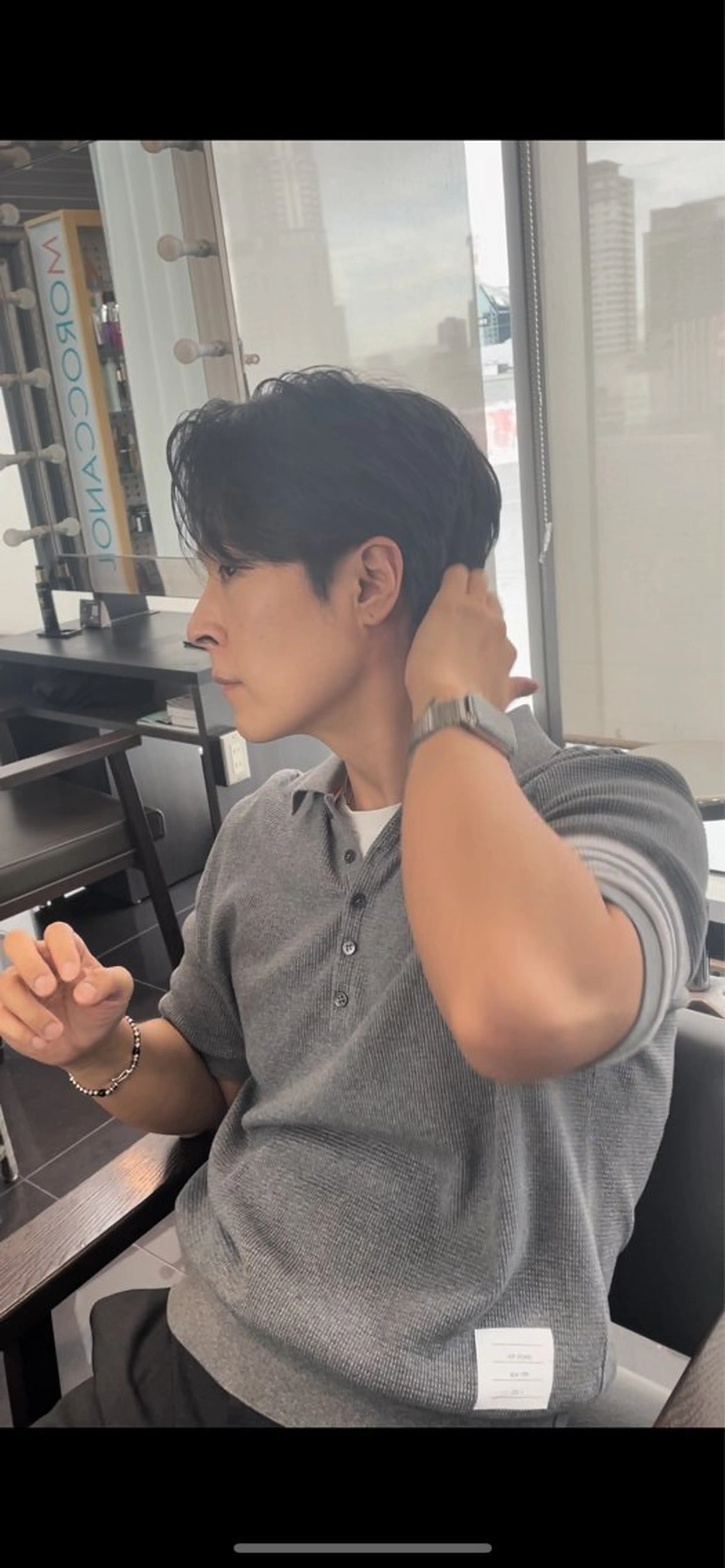 メンズ ONDO所属・森 はるかのヘアスタイル