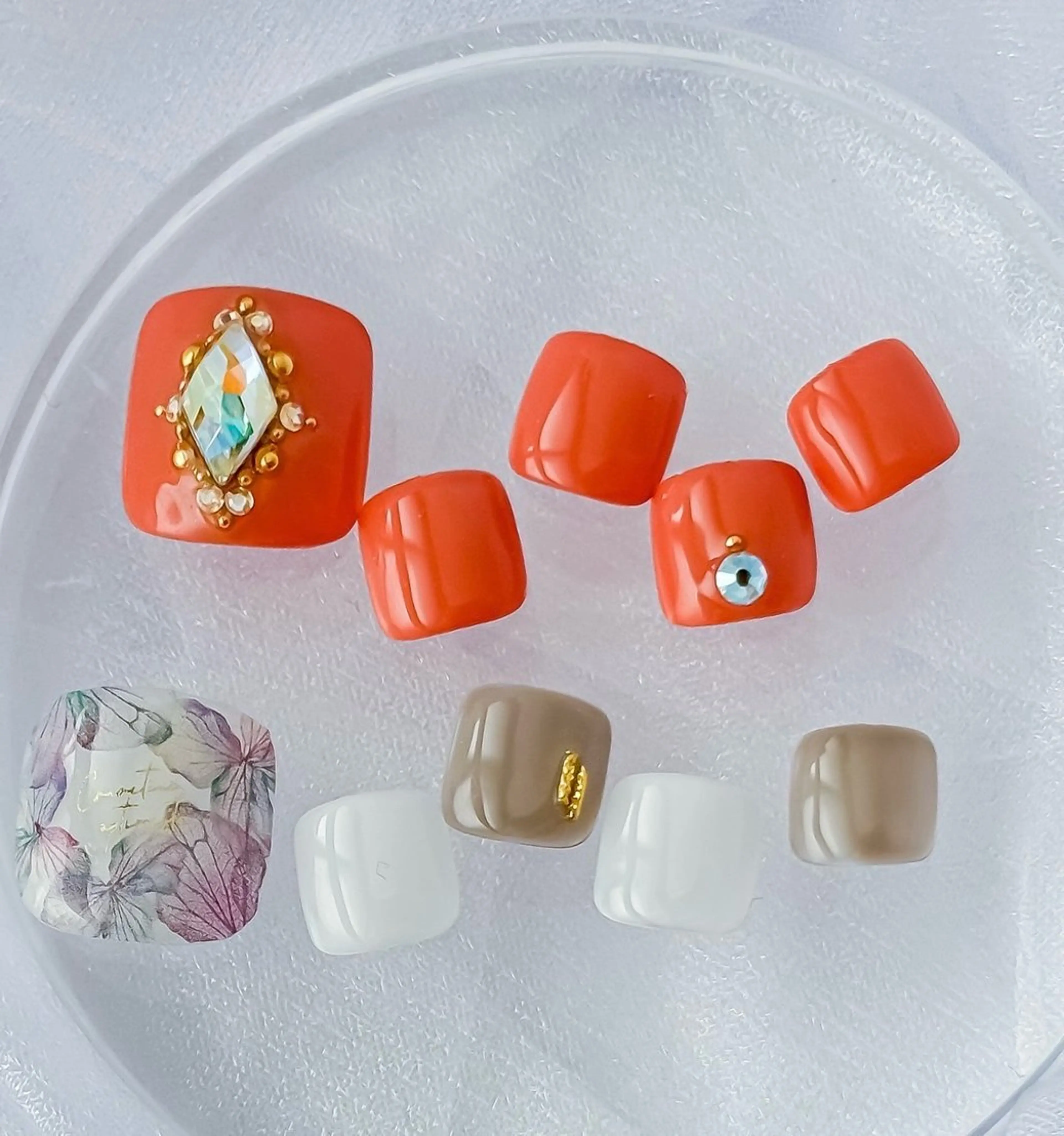 ネイル アートネイル ストーンネイル ryu seiのネイルデザイン