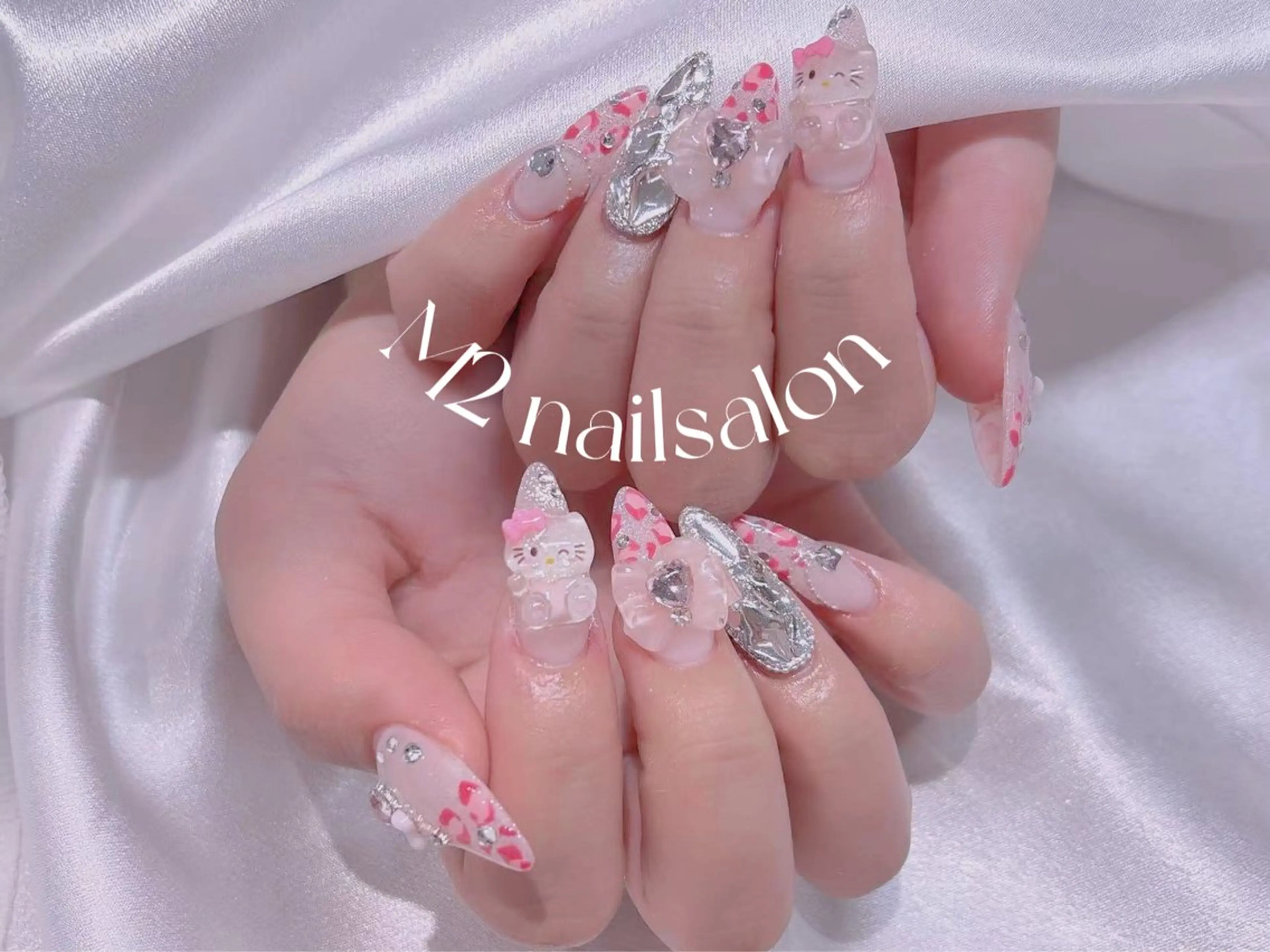 ネイル 長さだし専門店 M2　rikaのネイルデザイン