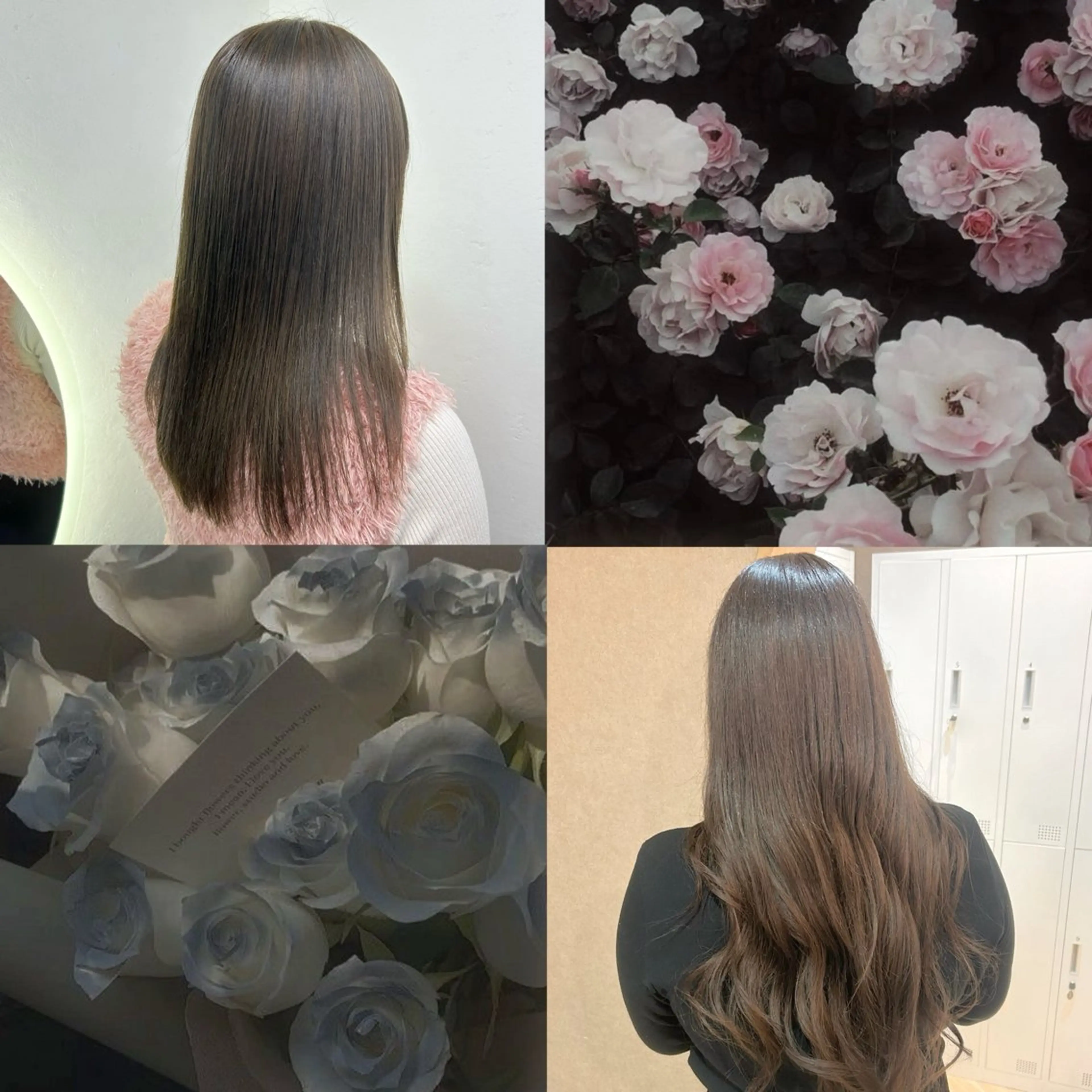 髪質改善暗髪ツヤワンカラー🤍 ̖́-の写真