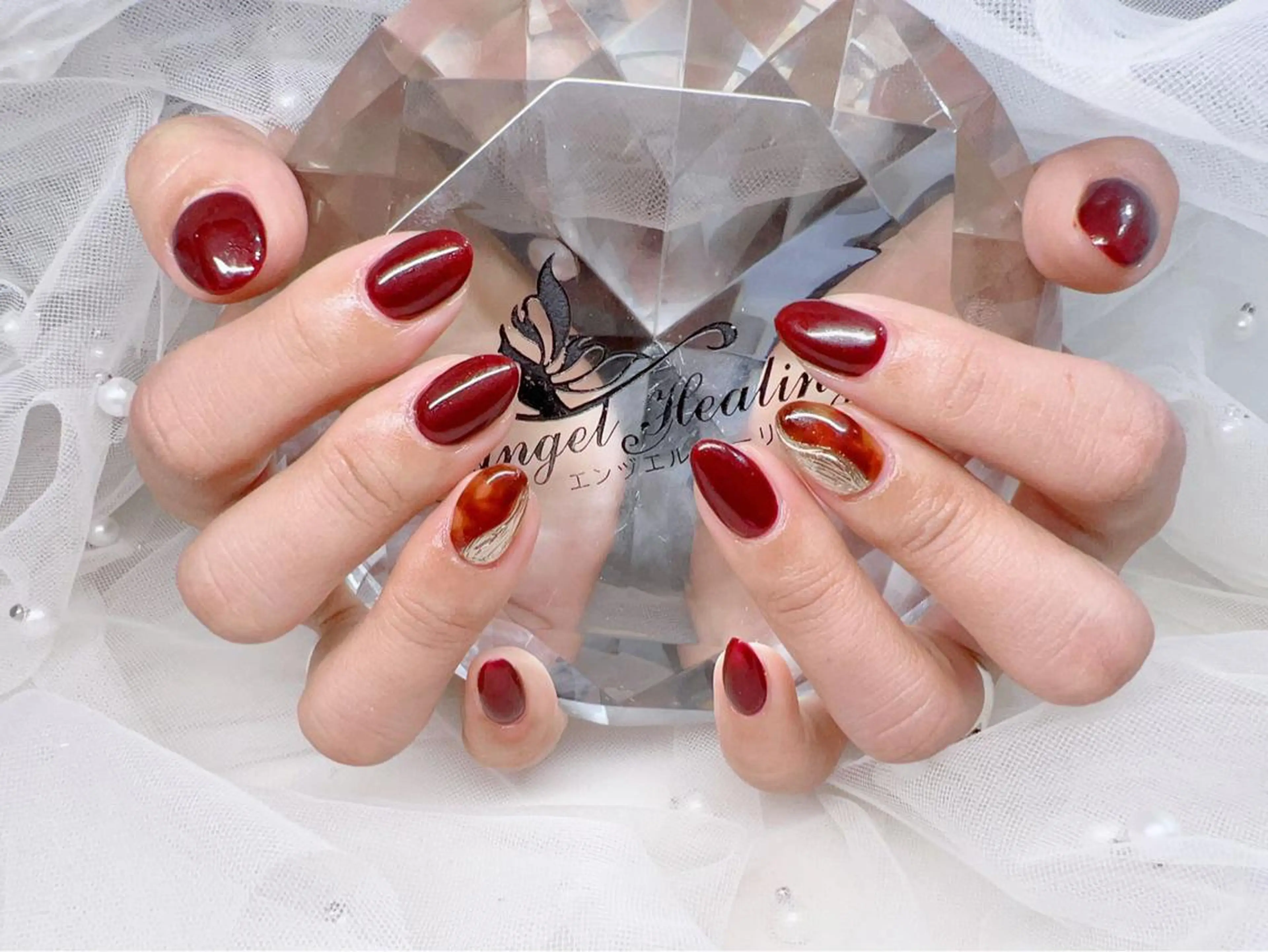 ネイル エンジェル ヒーリング 矢場町店のネイルデザイン