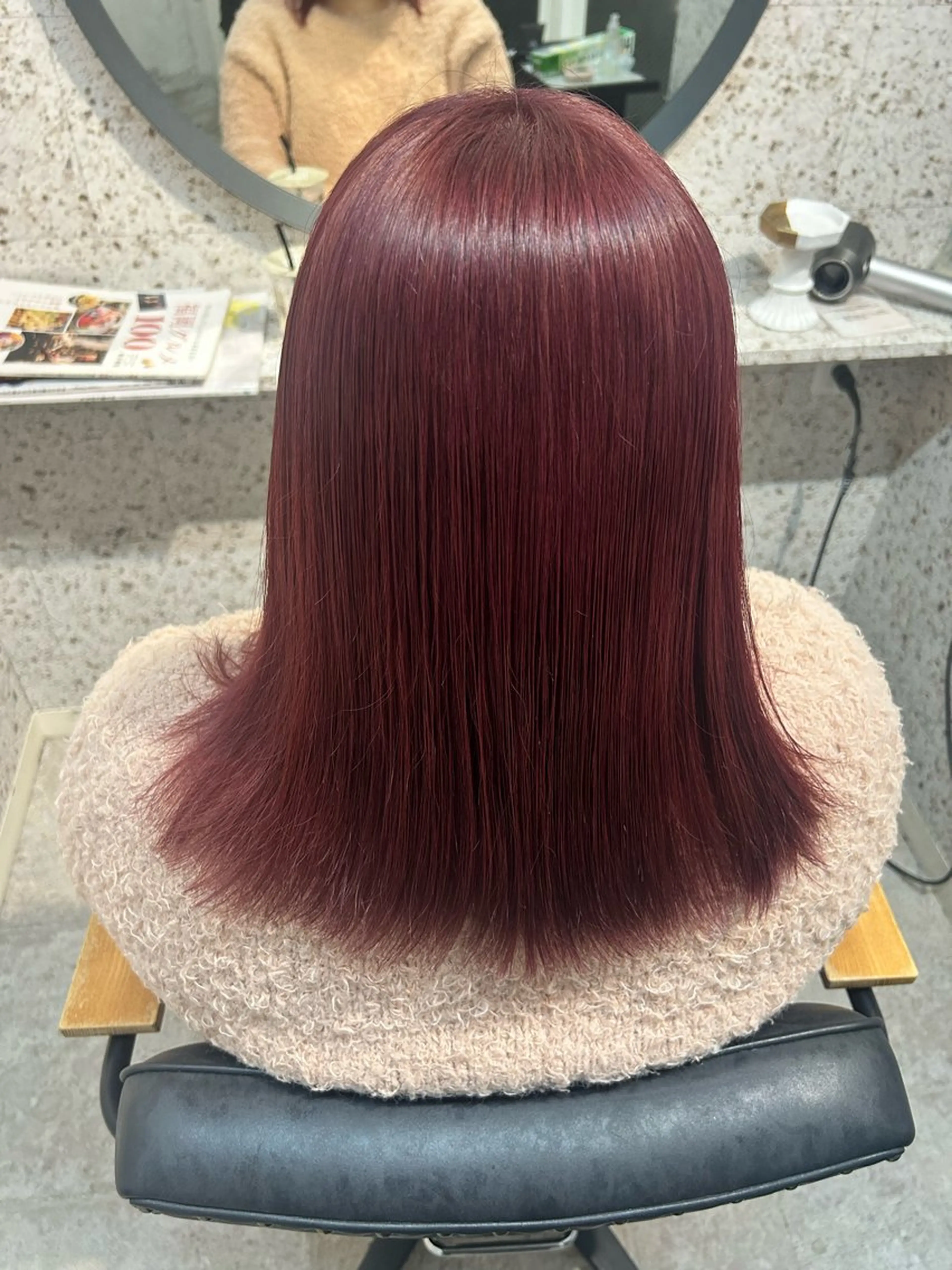 カラー レッドカラー [lani ] konatsuのヘアスタイル