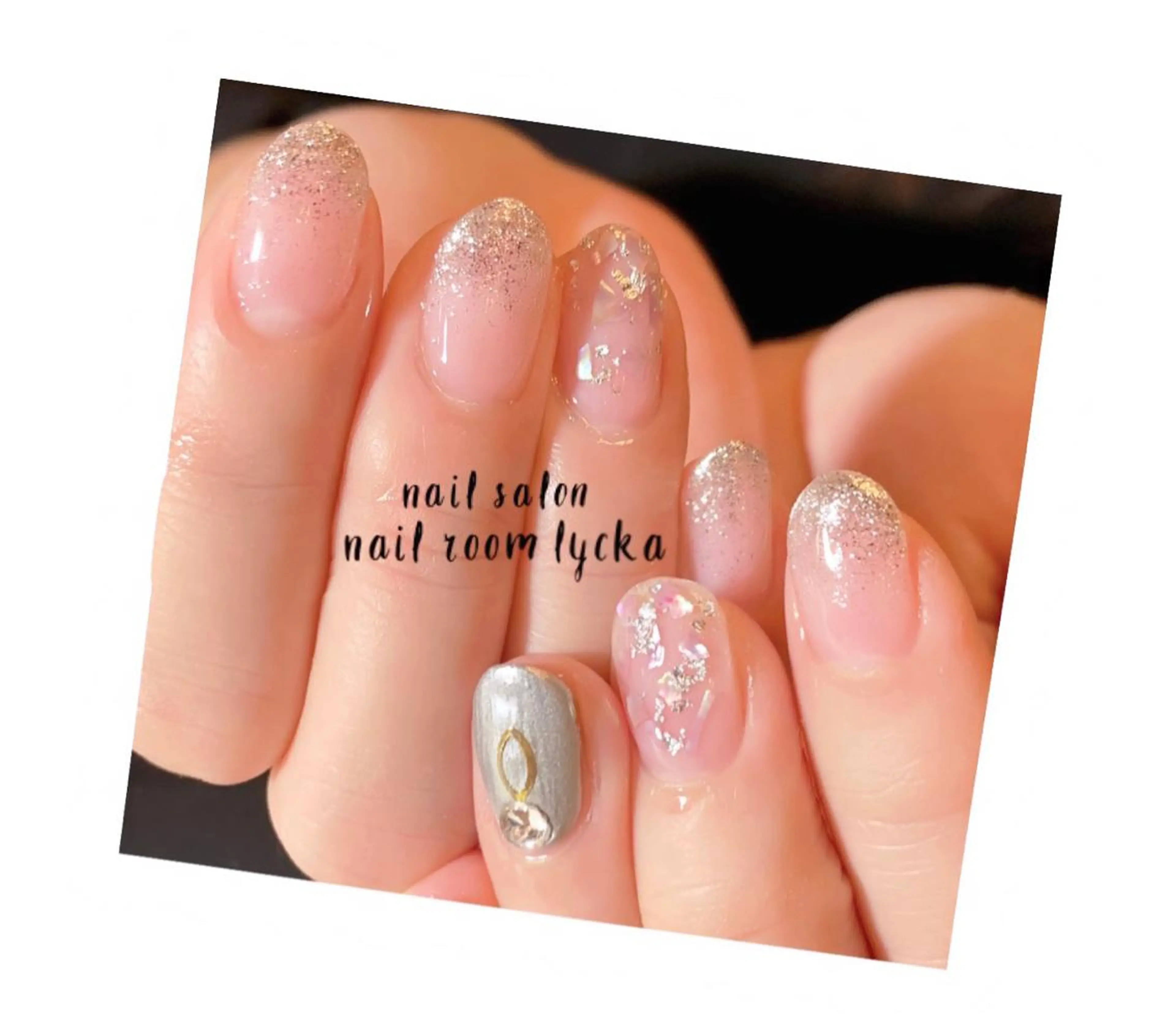 ネイル ﾈｲﾙﾙｰﾑﾘｯｶ 𝐦𝐚𝐲𝐮のネイルデザイン