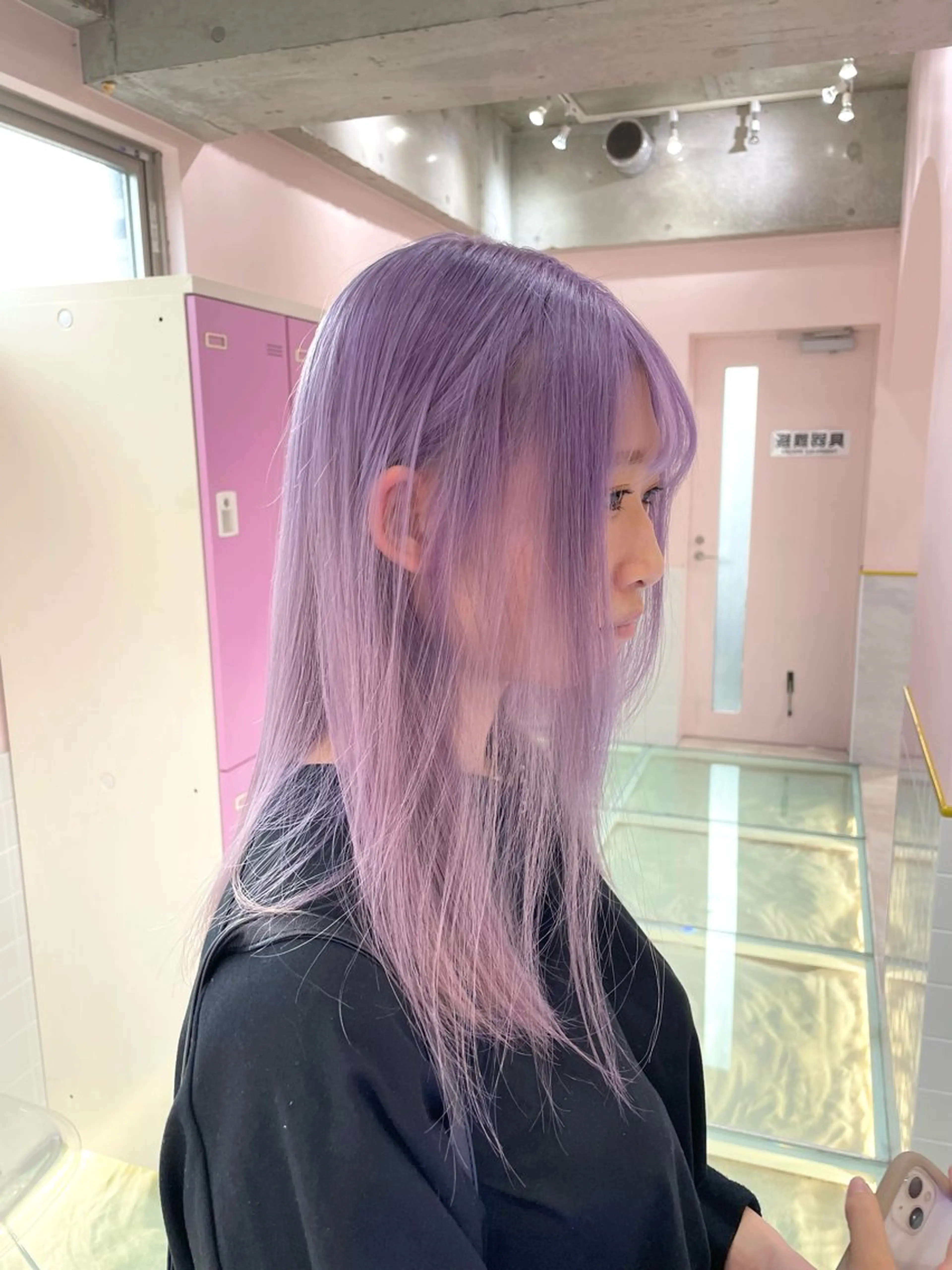カラー カット ヘアカラー トリートメント 色落ち綺麗透明感カラ /ボブ/ナカツヒカルのヘアスタイル