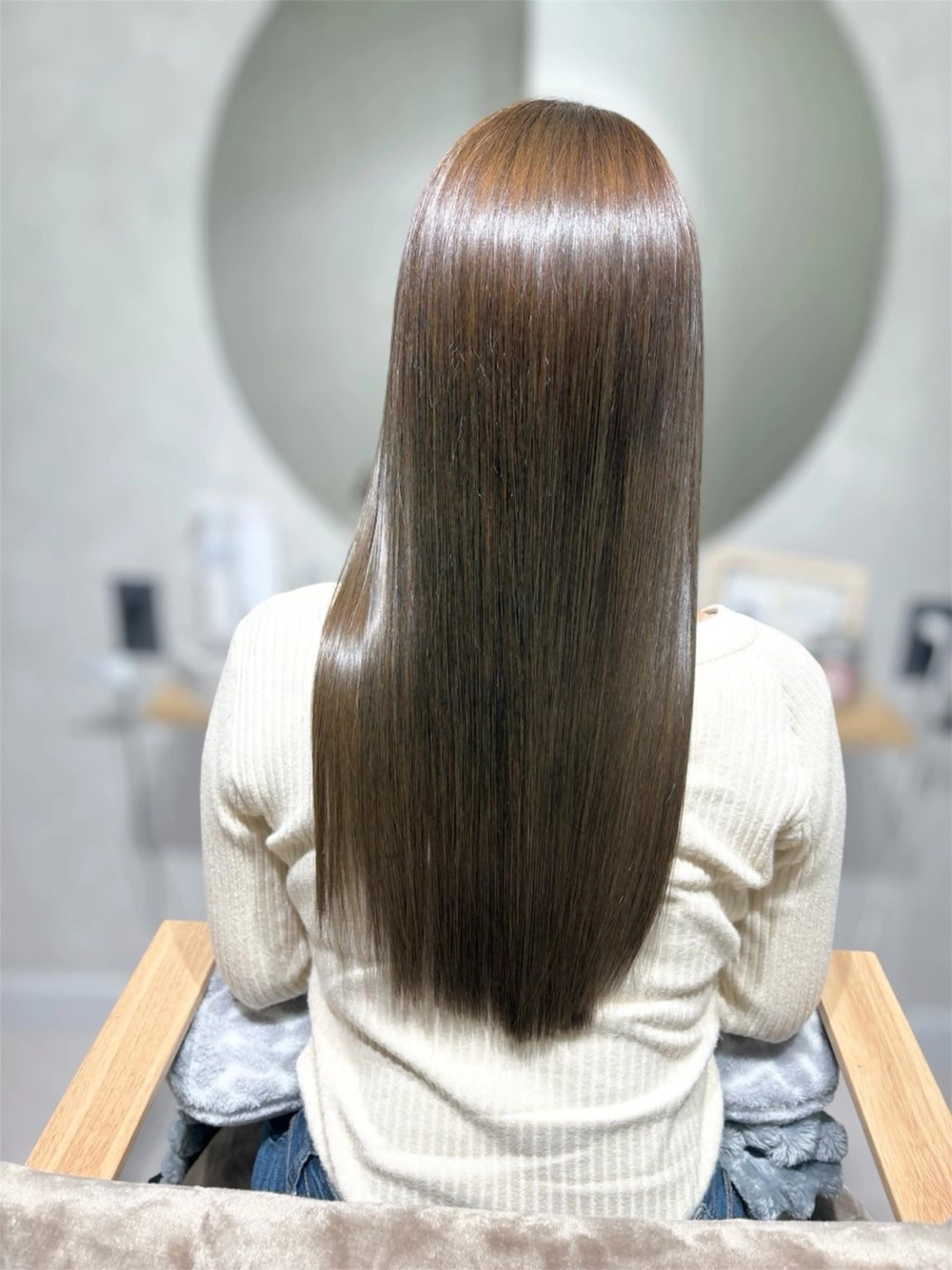 ロング 縮毛矯正 ✨NEW OPEN/ 美髪矯正/山田千里✨のヘアスタイル