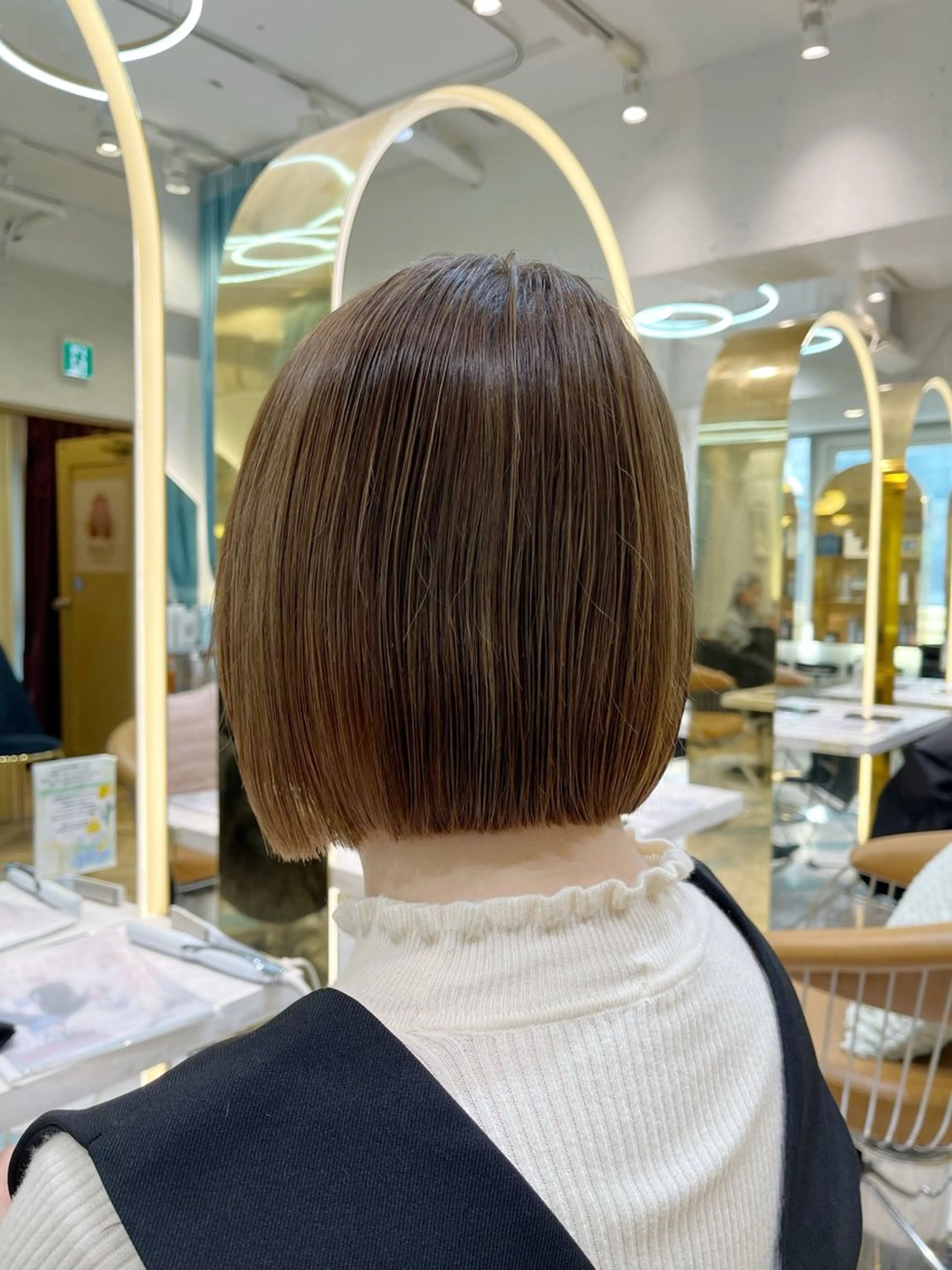 💫リタッチカラー【白髪染めも可】➕似合わせカット➕高保湿トリートメント【ランクアップ可】💫【美髪/韓国/艶カラー】の写真