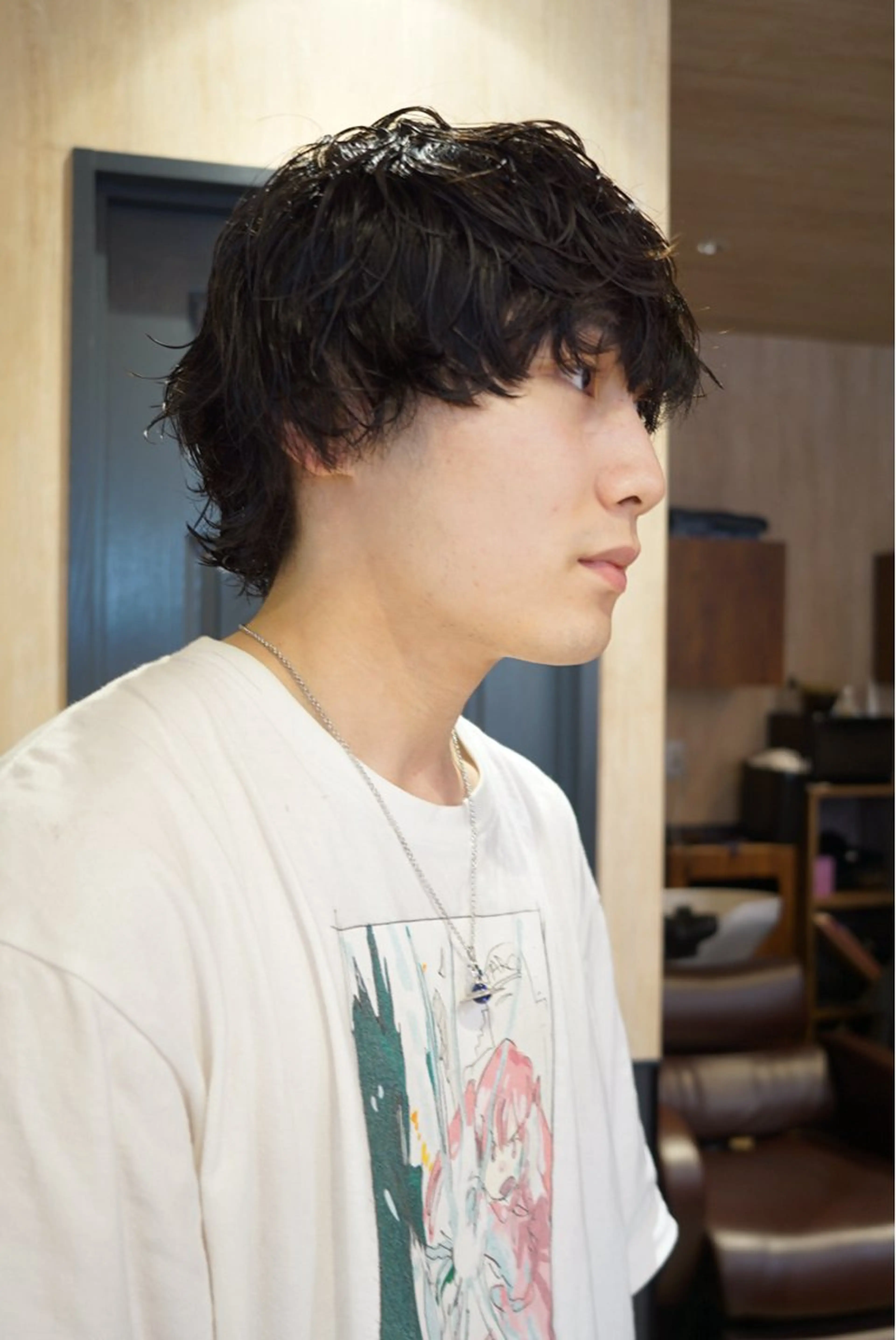 ミディアム カット パーマ率No.1 ／𝑻𝑨𝑲𝑼のヘアスタイル