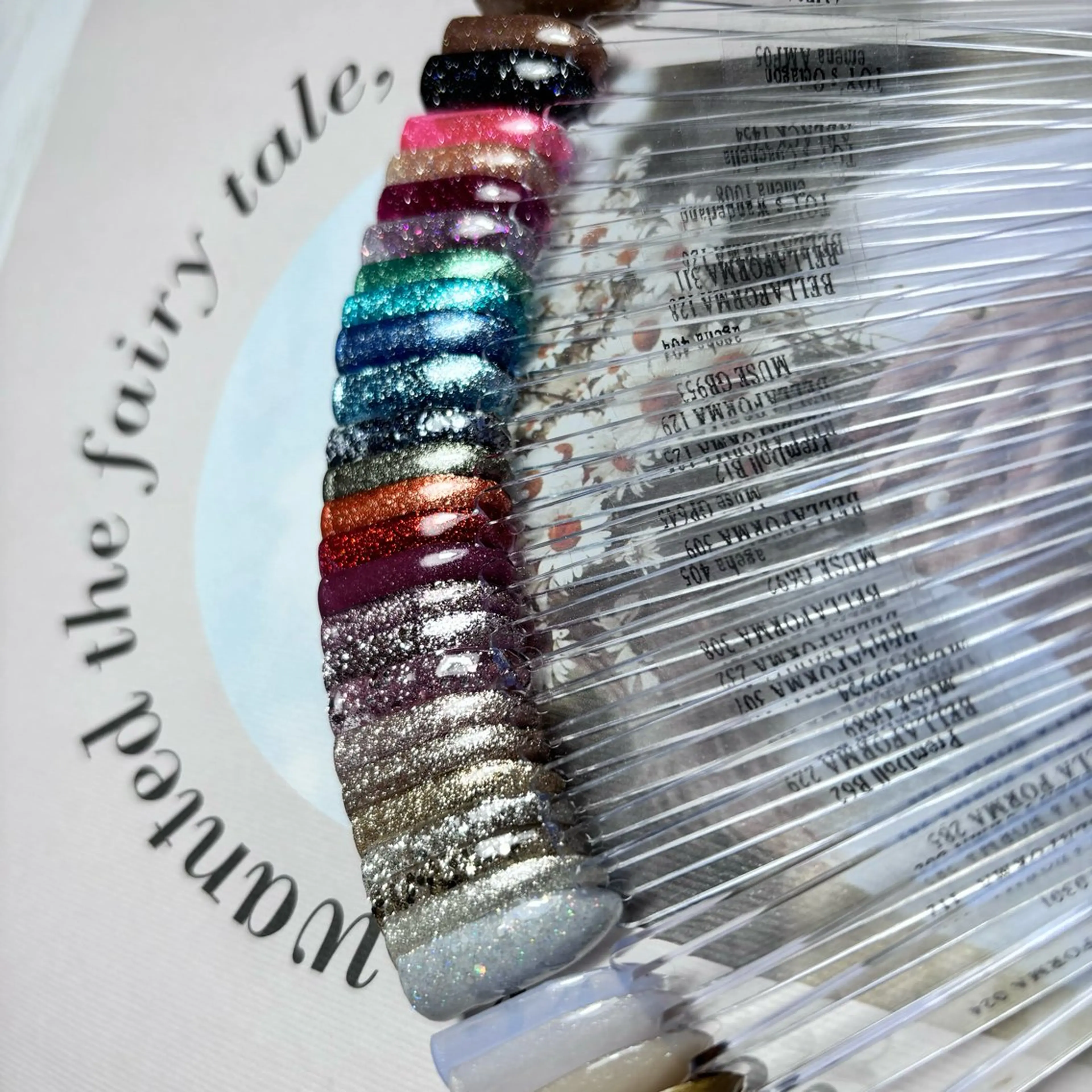 オフなし ラメグラデーション(ベースカラーなし)の写真